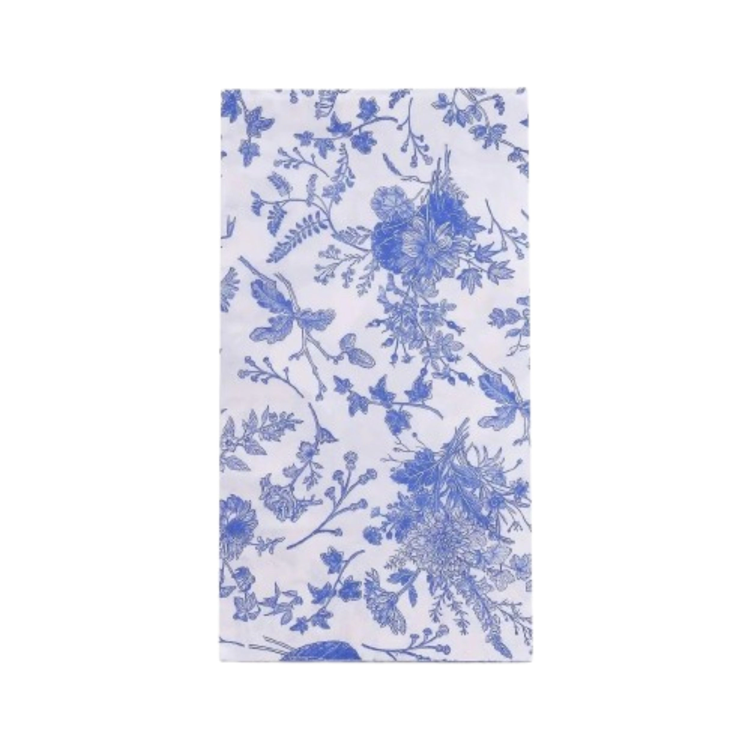 Home Collection Pack of 20 French Toile Floral Paper Dinner Napkins
