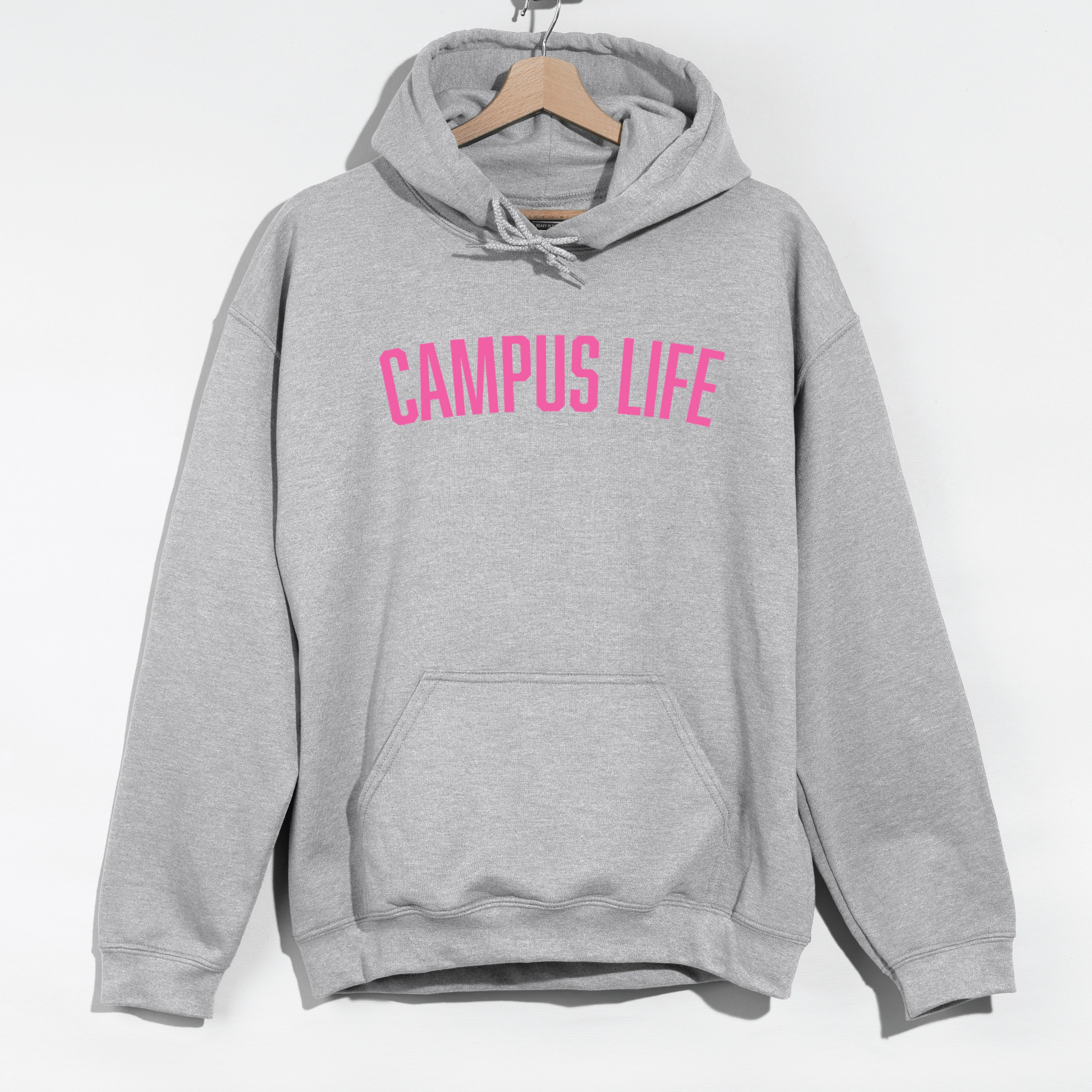 Simply Sage Market - Women's Graphic Hoodie Campus Life Varsity