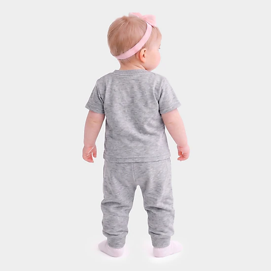 The Juniper Shop - Infant Jogger Pant Crew Set - Country Girl Heart