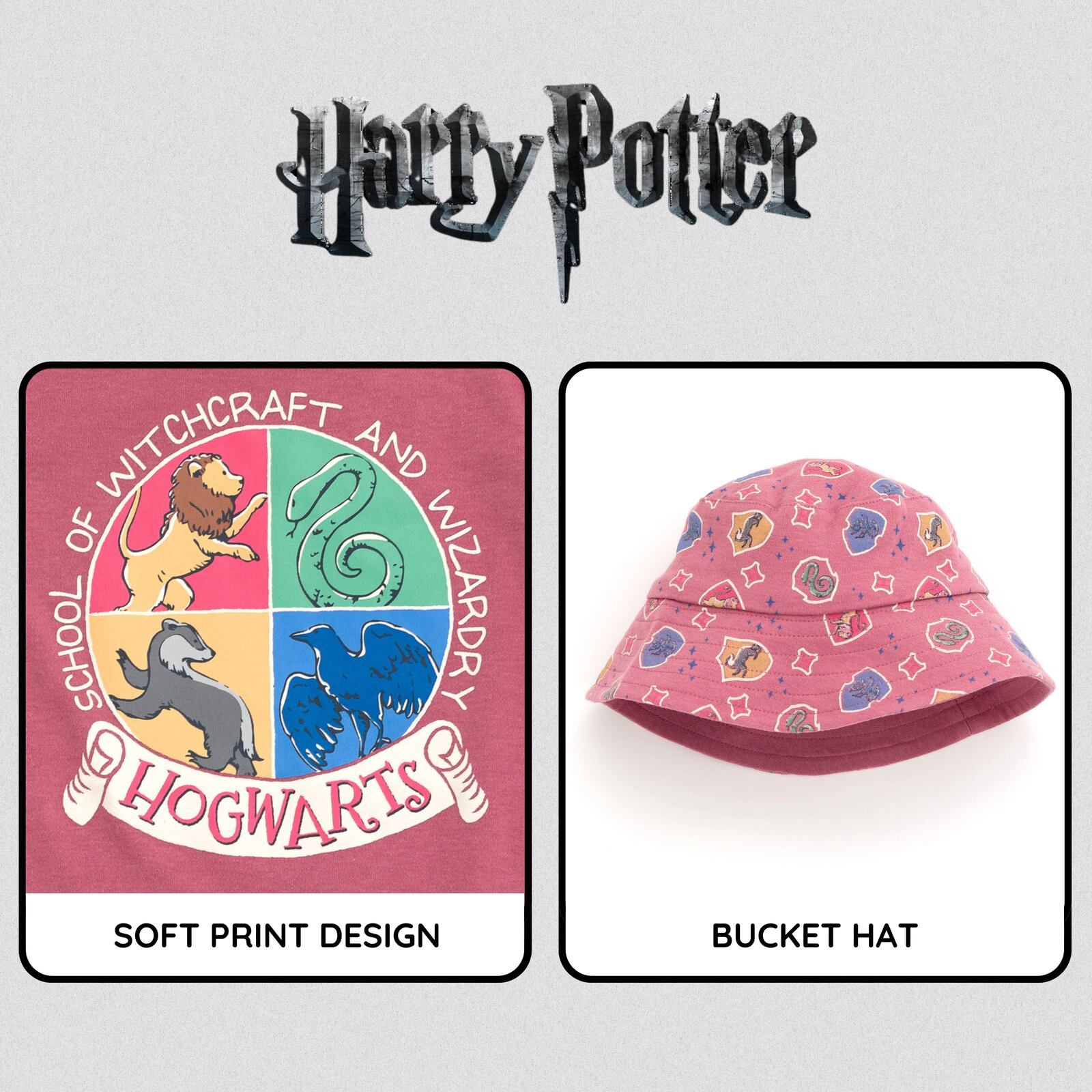 Harry Potter One Piece Romper and Hat Set