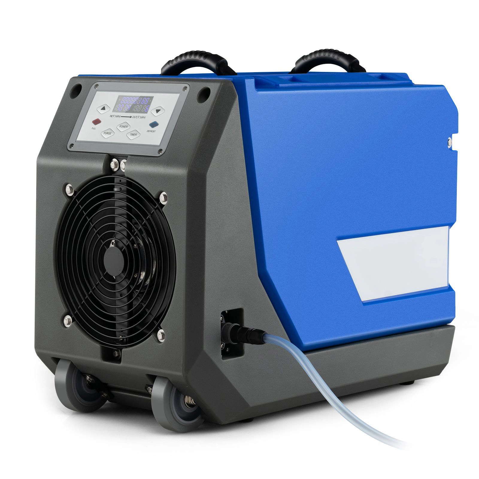 SlickBlue 180 Pint Large Space Dehumidifier with LED Display, Wheels and Carry Handles