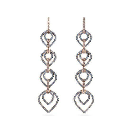 AGP PARIS Womens Turquoise Teardrop Dangle Earrings