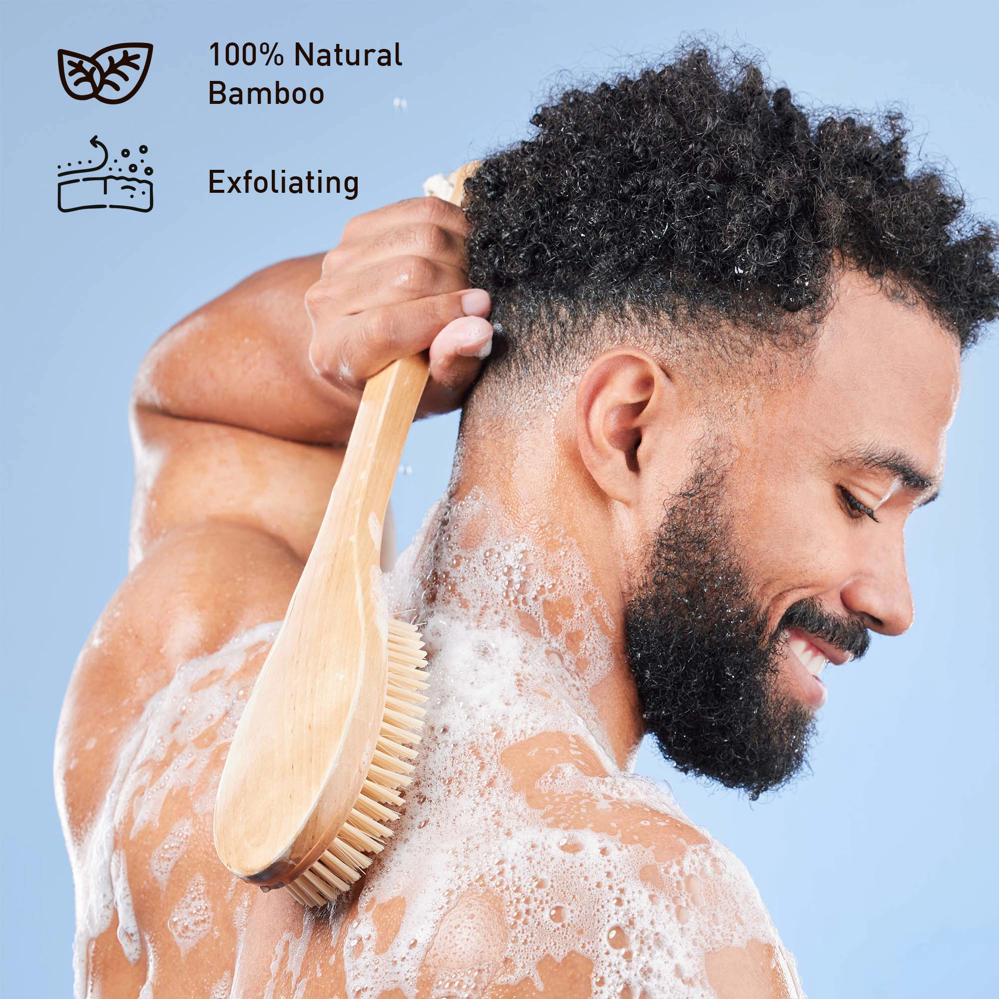 Pursonic Unisex Luxury Bathroom Essential Set: Towel Warmer Bucket, Digital Scale & Bamboo Bath Body Brush