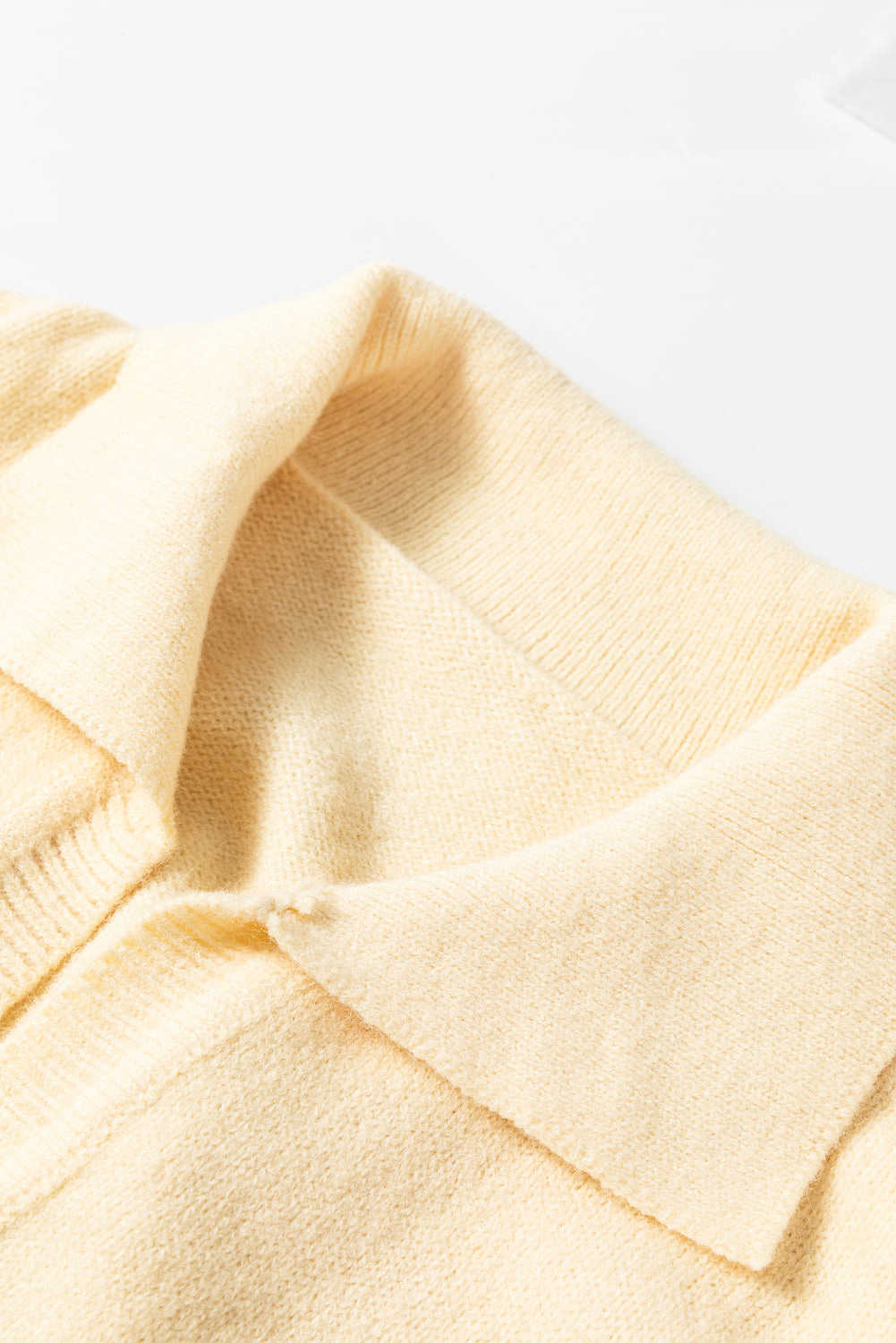 Threaded Pear Women's Briella Colorblock Stripe Collared Sweater