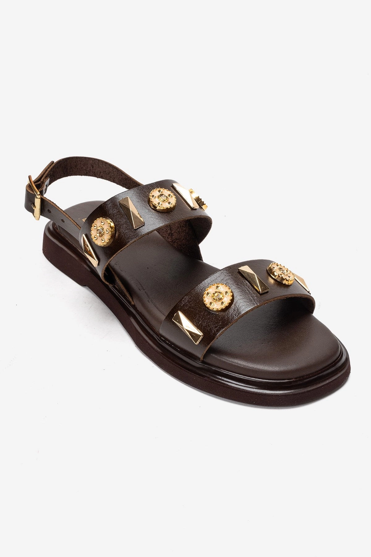 Forever & Always Womens Libera Leather Sandals