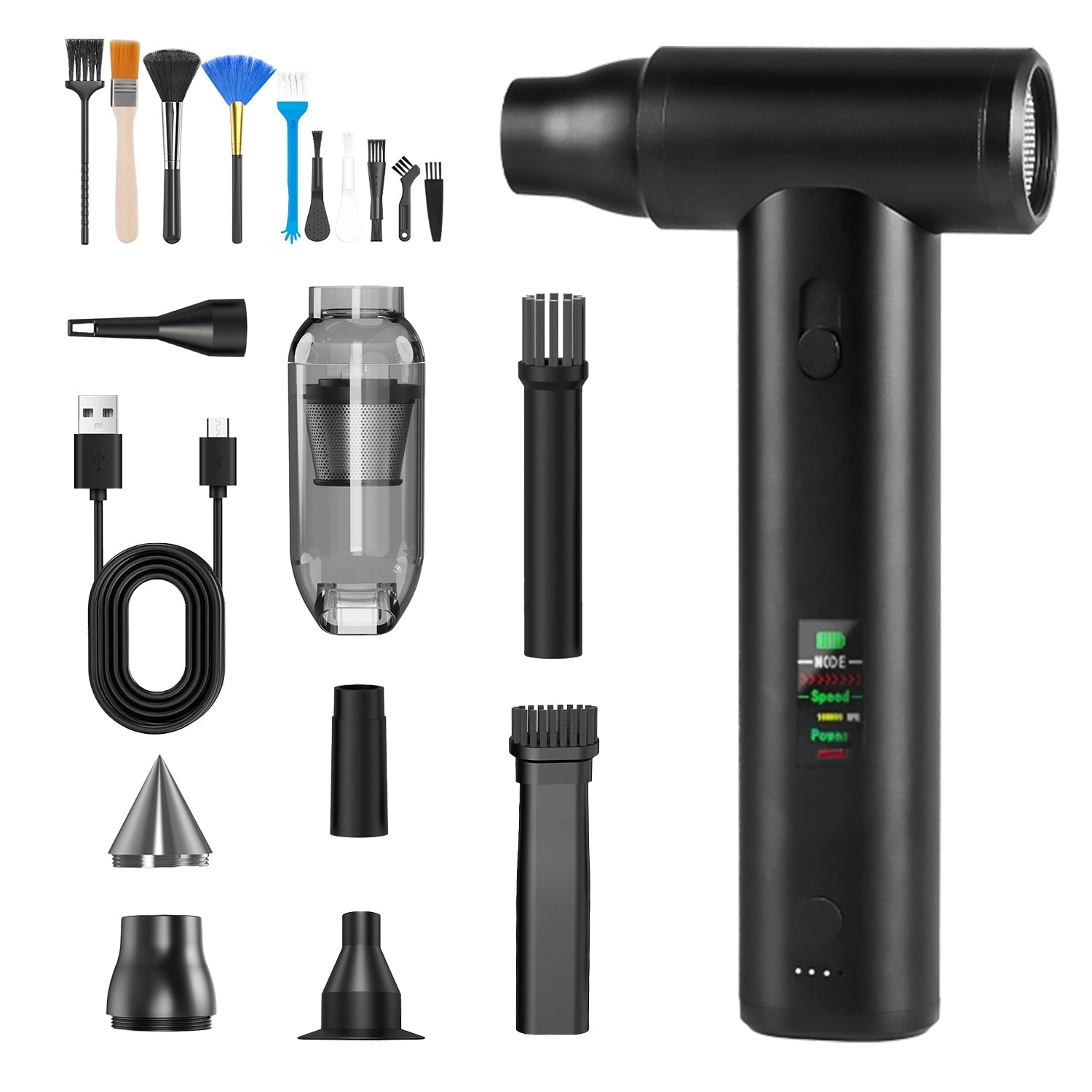 GBruno Brushless Cordless Air Duster And Vacuum