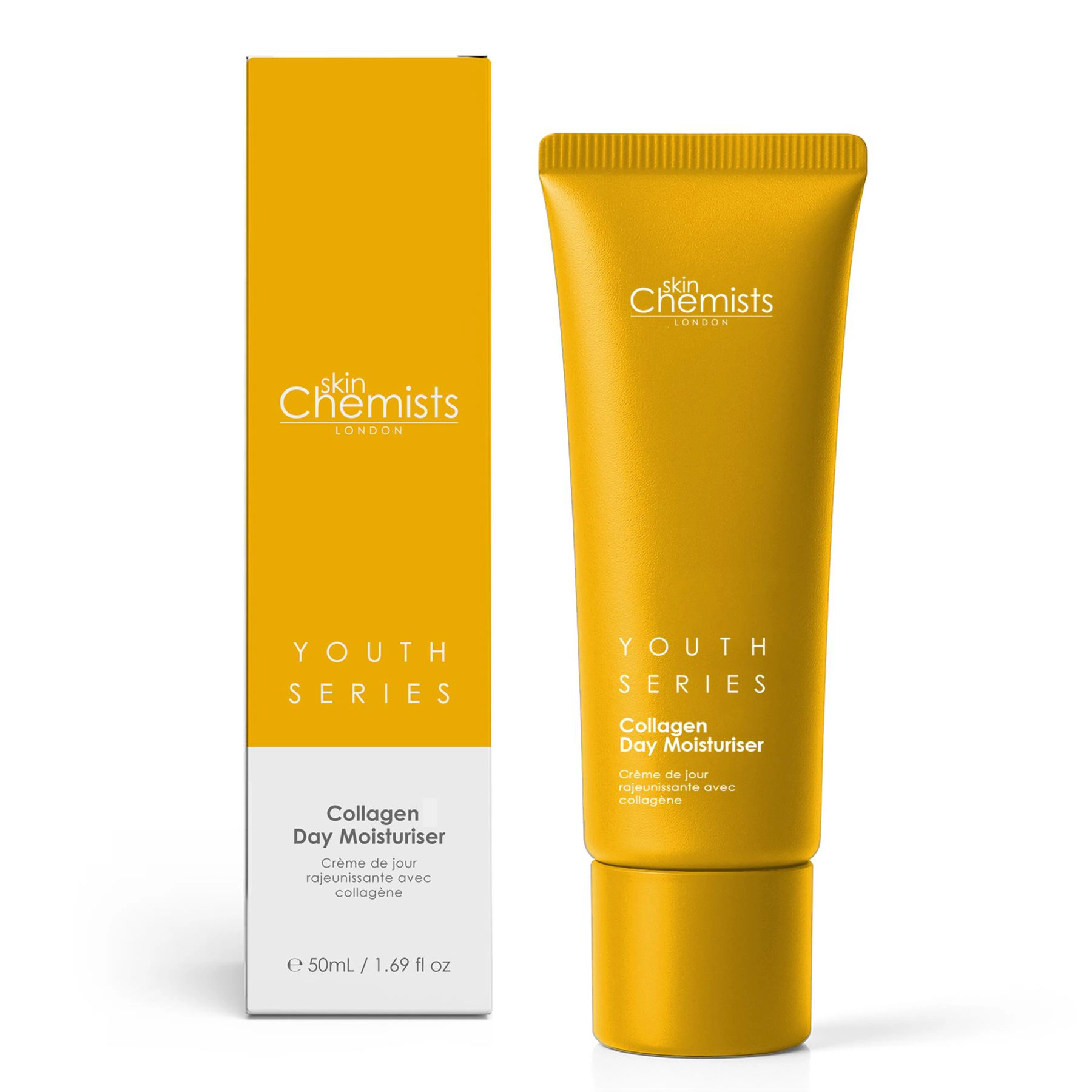 skinChemists Youth Series 1% Collagen Day Moisturiser 50ml - Anti-Aging, Firming & Hydrating