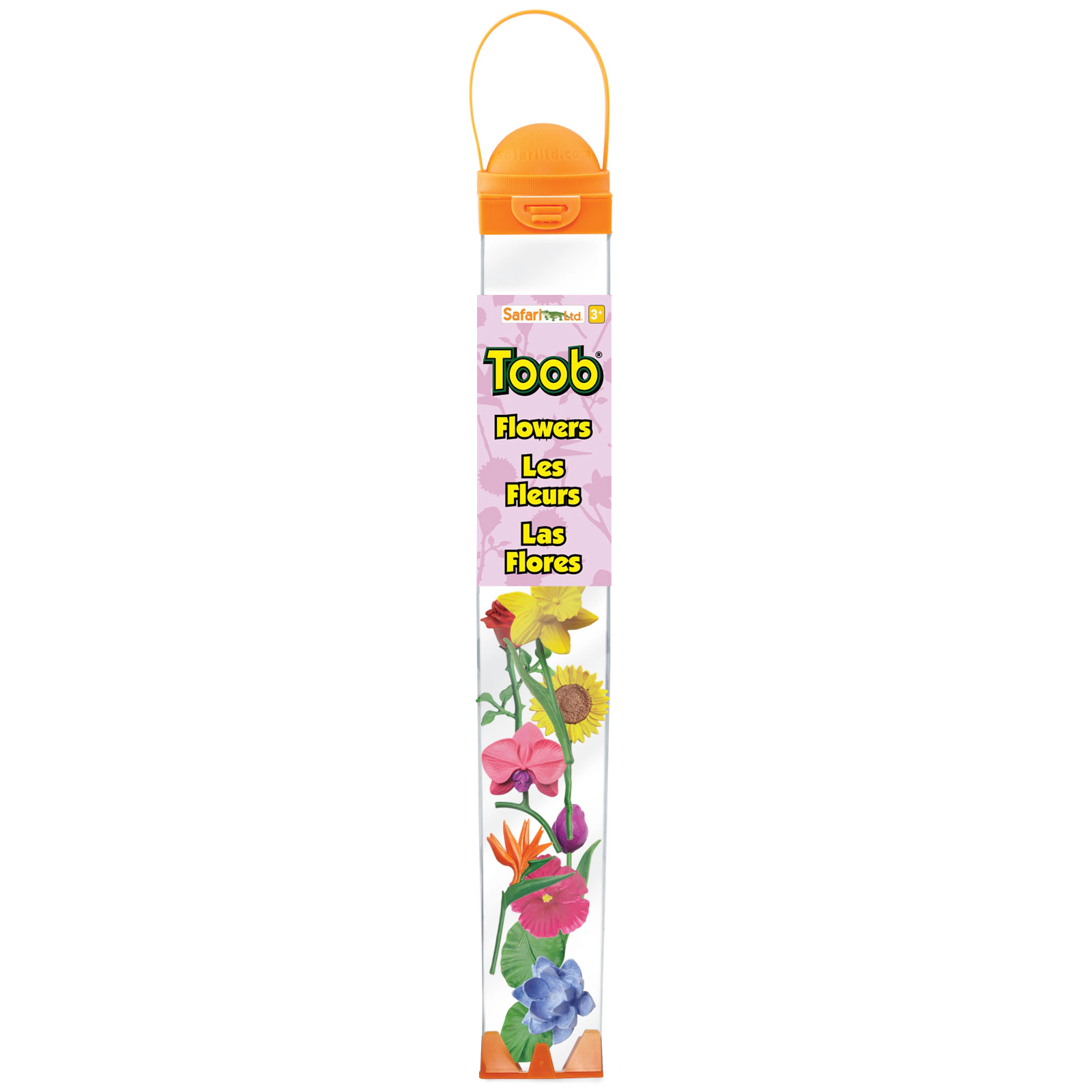 Safari Ltd. - Flowers TOOB - contains 8 Mini Figurines