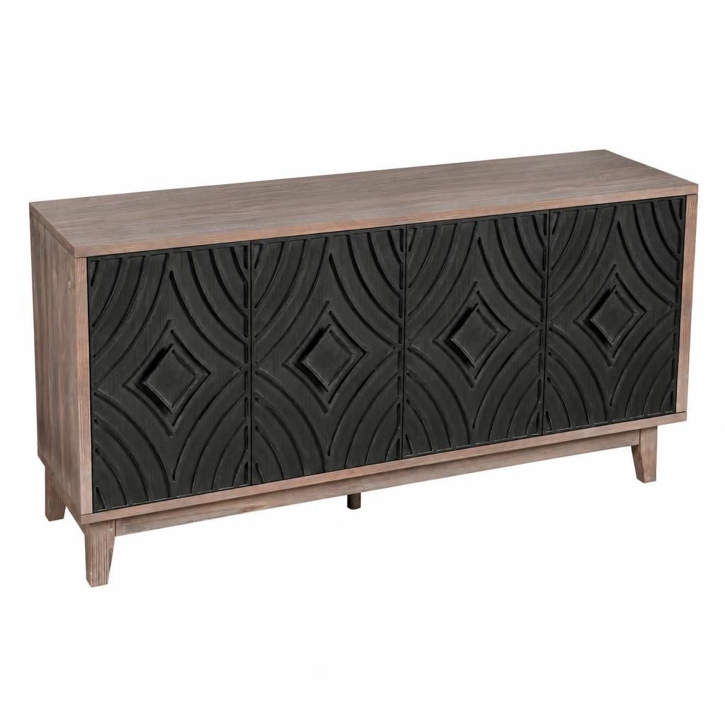 GOODSILO 60" Freestanding Floor Storage Cabinet