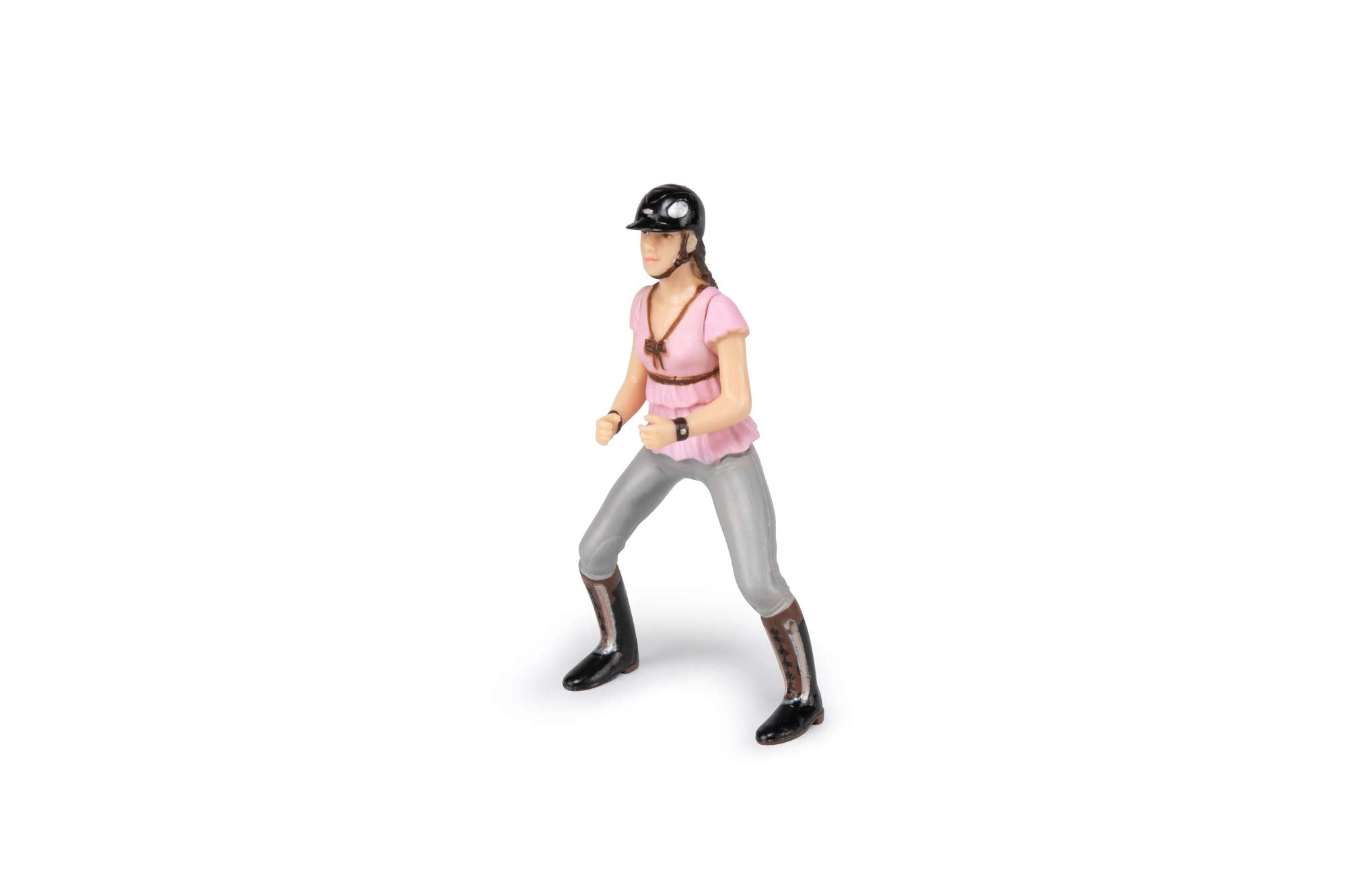 Papo Trendy Riding Girl Pink - Hand-Painted Collectible Figurine 52006