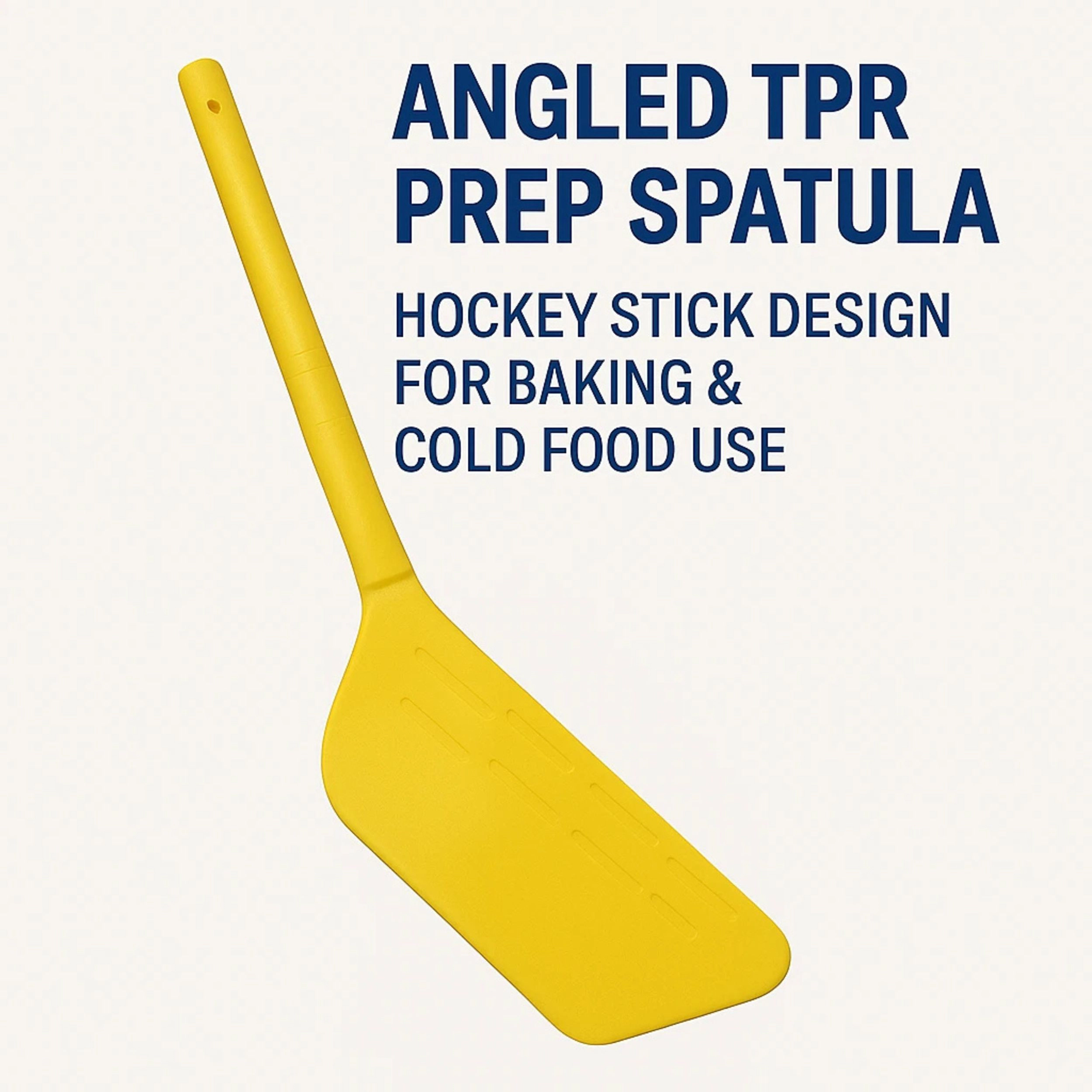 Home Collection Angled TPR Spatulas for Baking & Food Prep Pack of 2