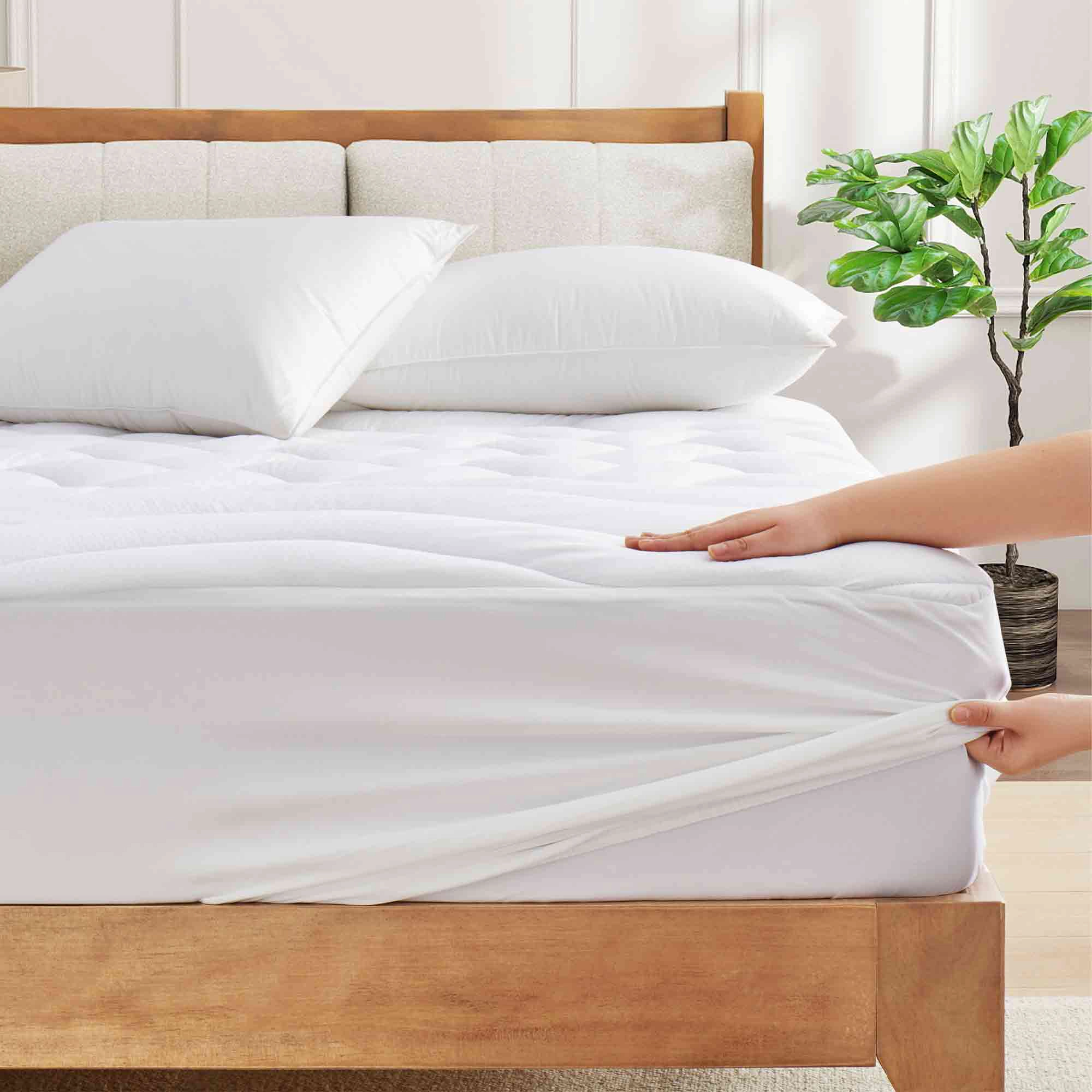 PEACE NEST Waterproof Summer Cooling Mattress Pad Machine Washable