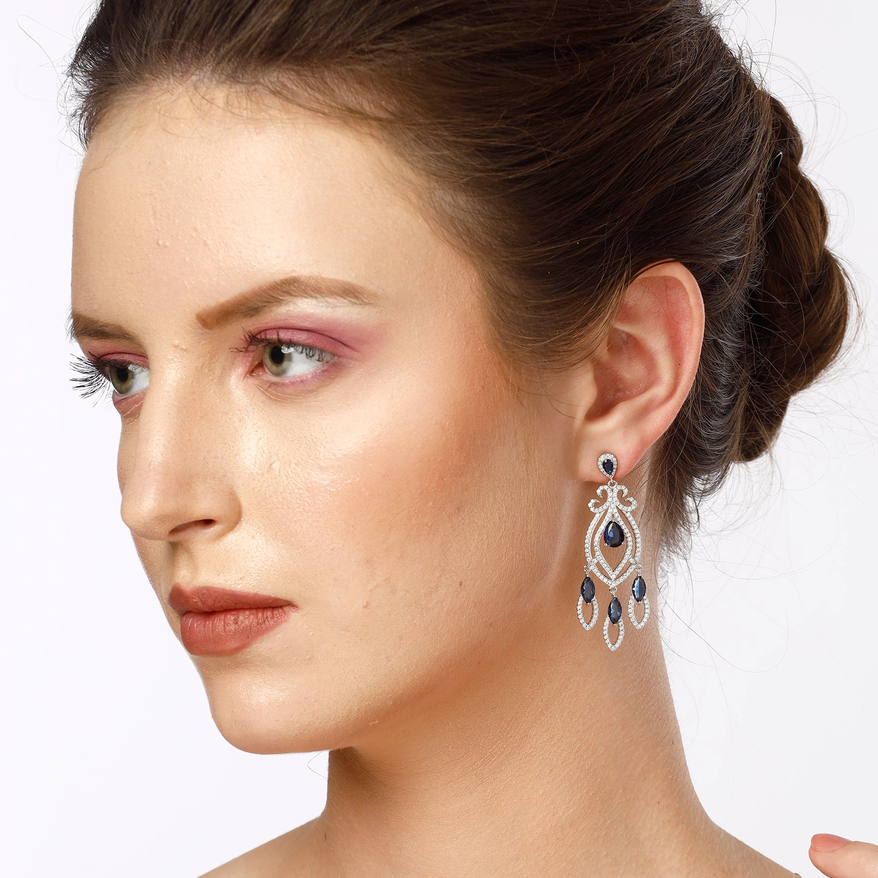 AGP PARIS Womens Diva Classy Drop Earrings
