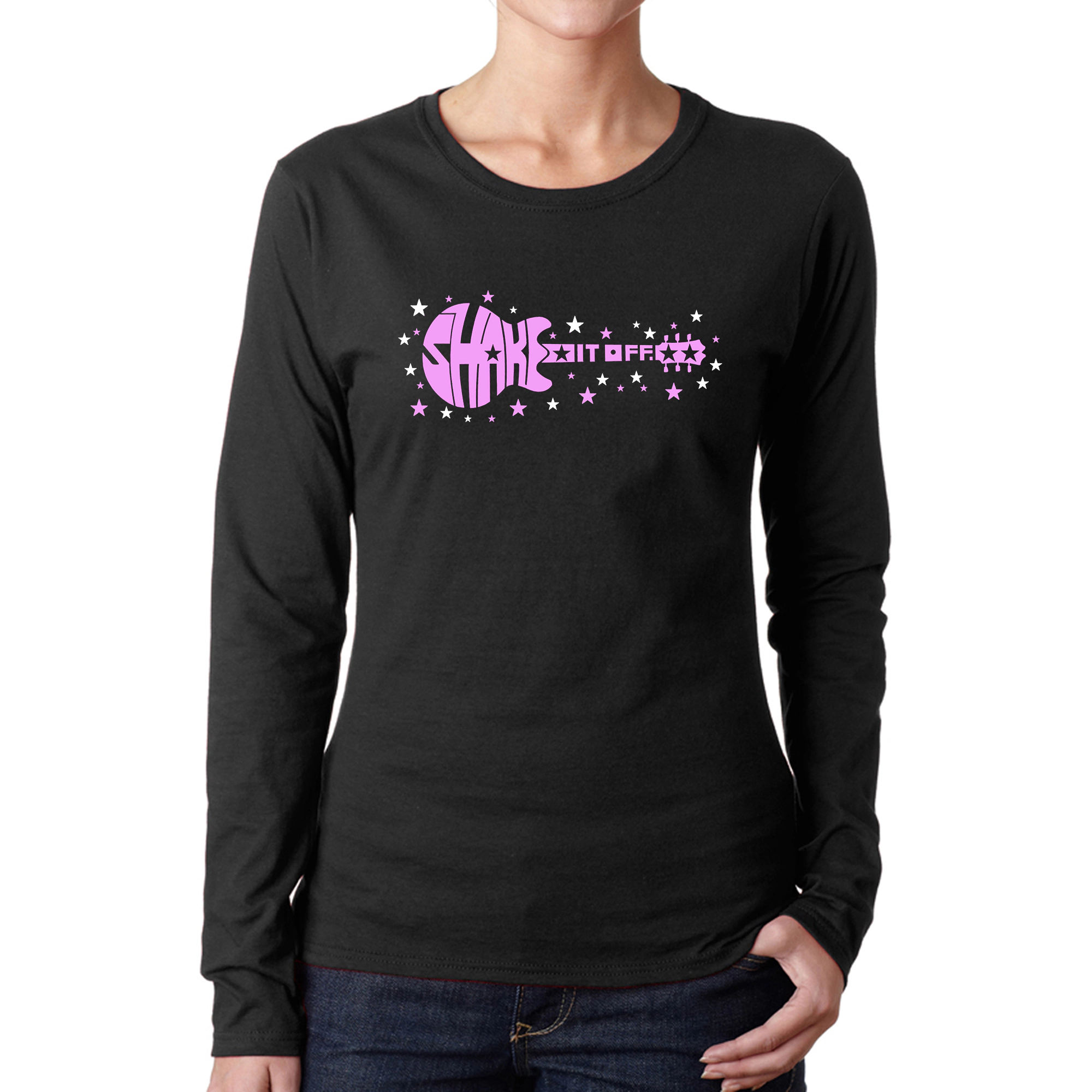 LA Pop Art Women's Word Long Sleeve T-Shirt