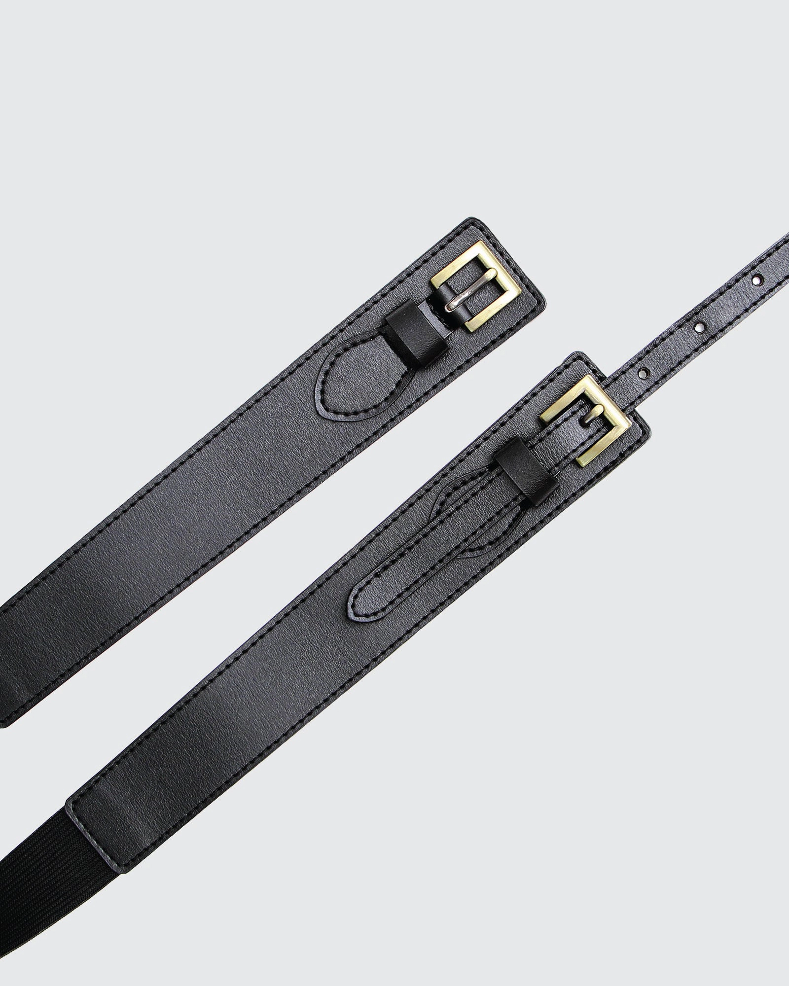 Belle & Bloom Womens London Fog Leather Waist Belt