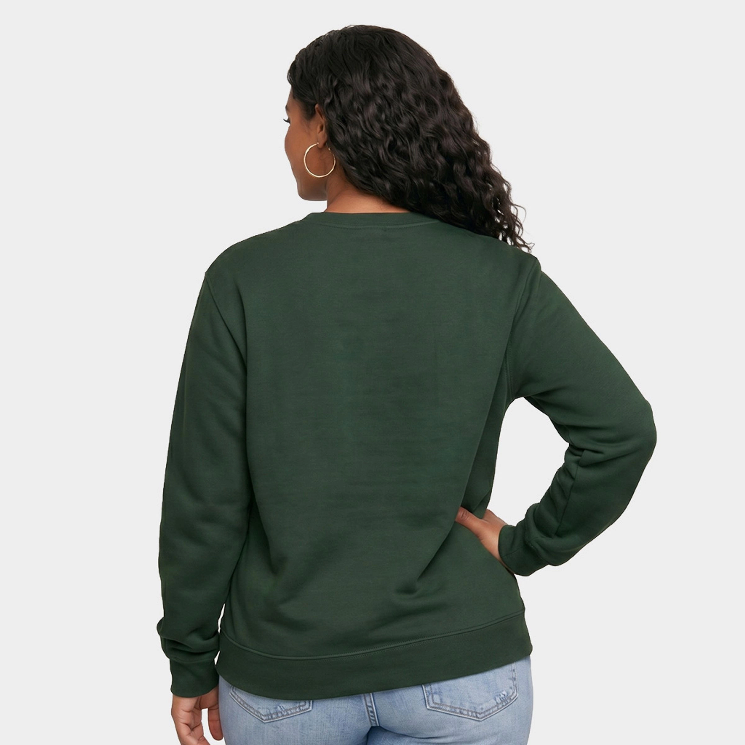 Simply Sage Market - Women's Graphic Sweatshirt Ugly Sweater Reindeer