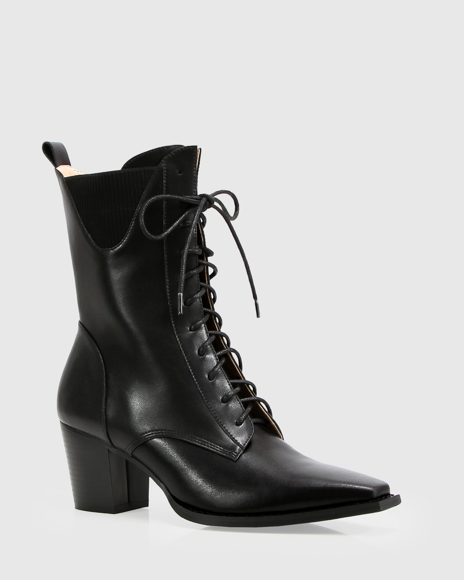 Belle & Bloom Womens Jumping Ship Laced Boot