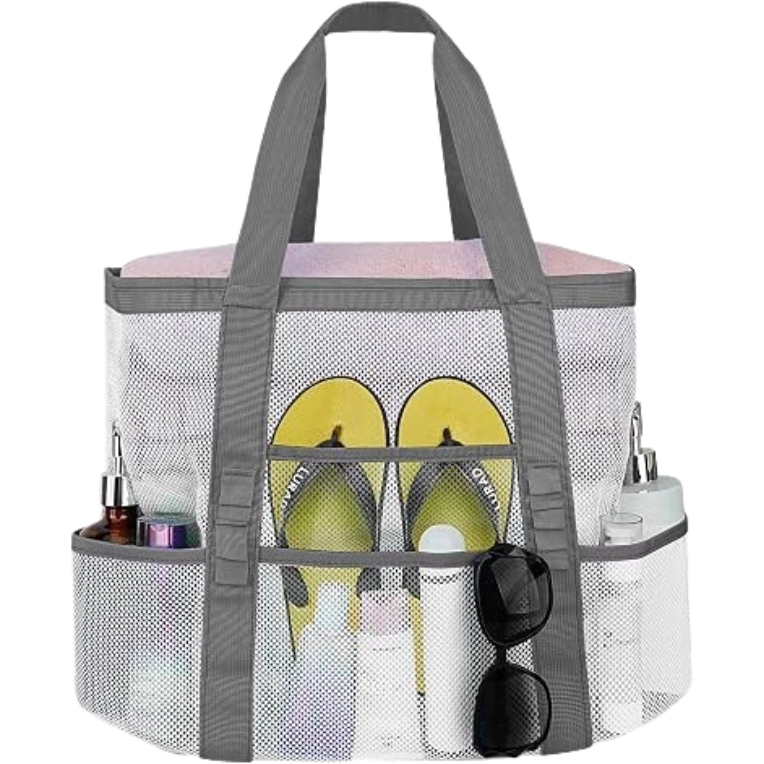 SS Design Womens Mesh Beach Tote Bag Waterproof Sandproof