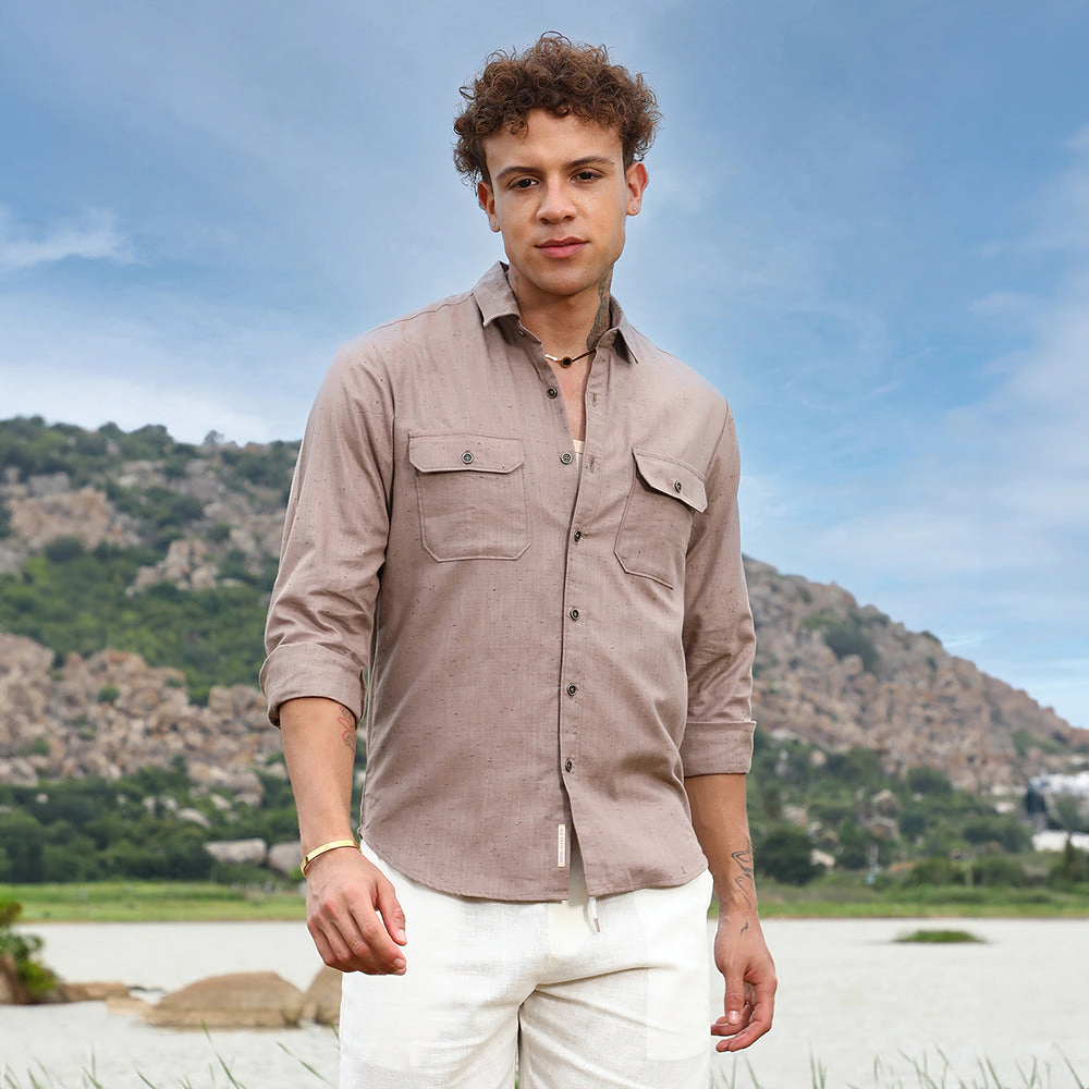 Heathered Utility Shirt