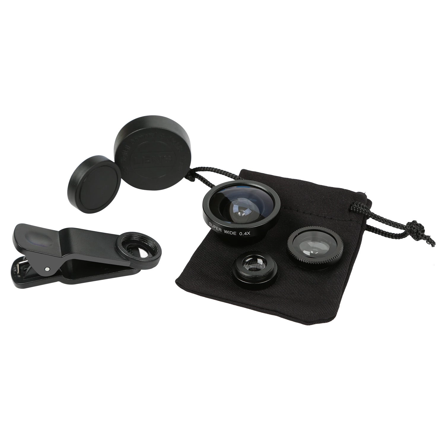 GBruno 3-in-1 Clip-On Photo Lens Kit