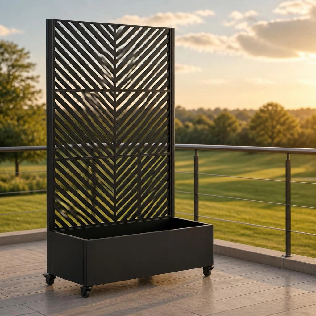WOW PIONEER Tall Freestanding Vertical Rectangular Planter
