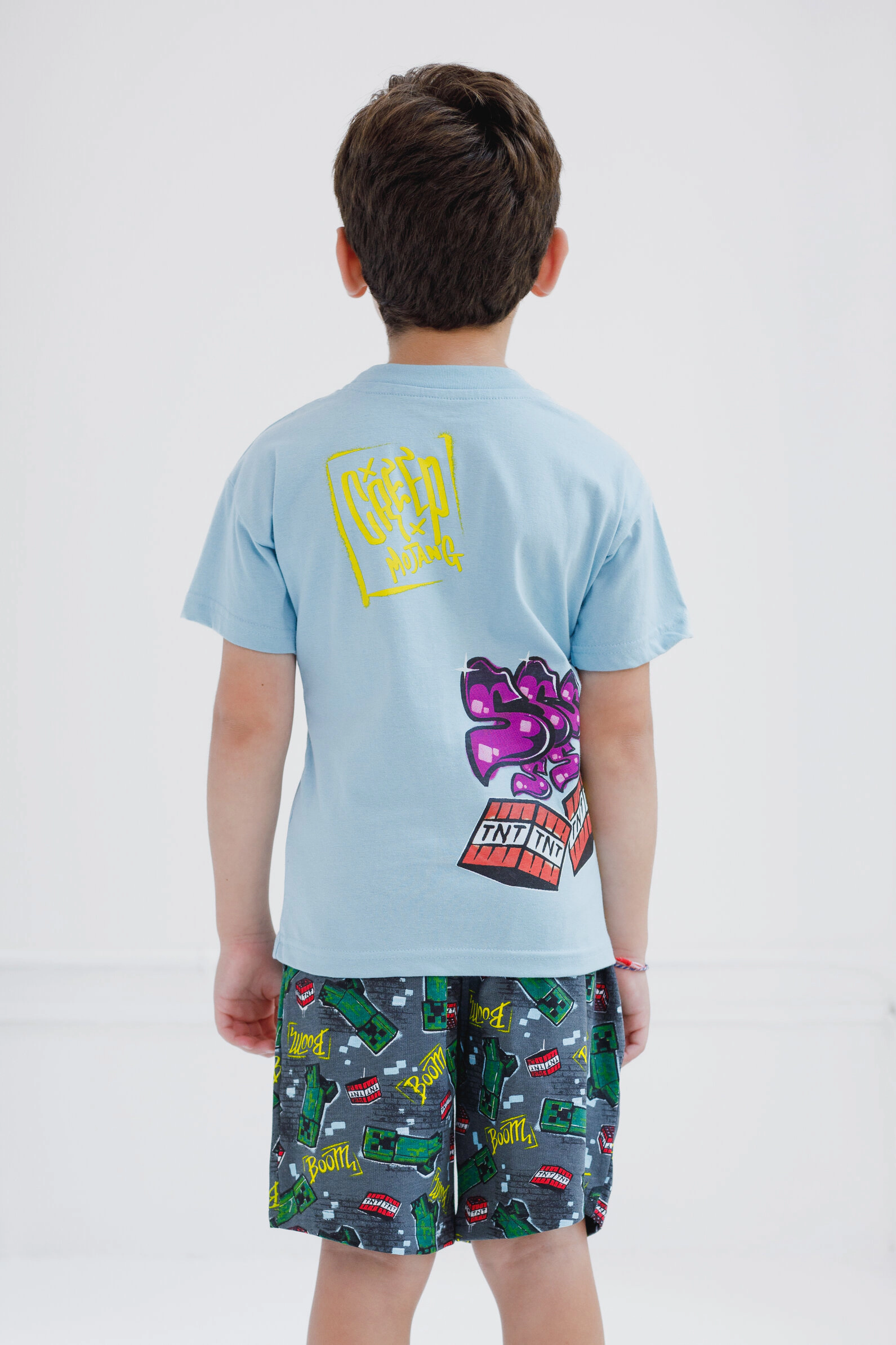 Minecraft Boys' 2-Piece T-Shirt and Shorts Set