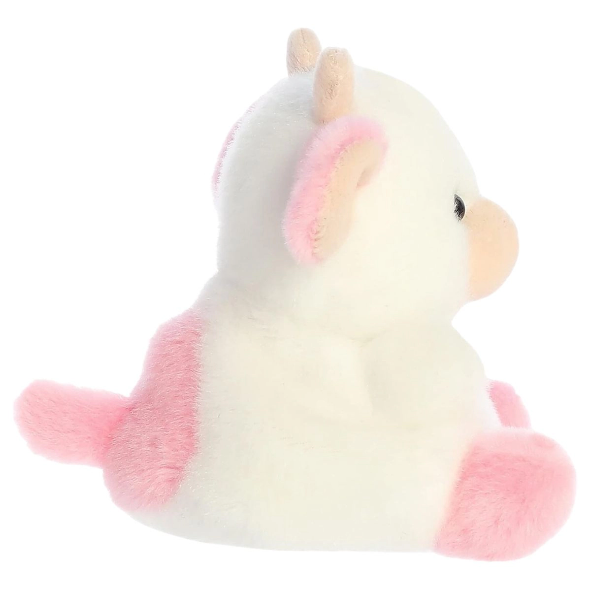 Aurora Palm Pals Belle Strawberry Cow 5-Inch Stuffed Animal Plush
