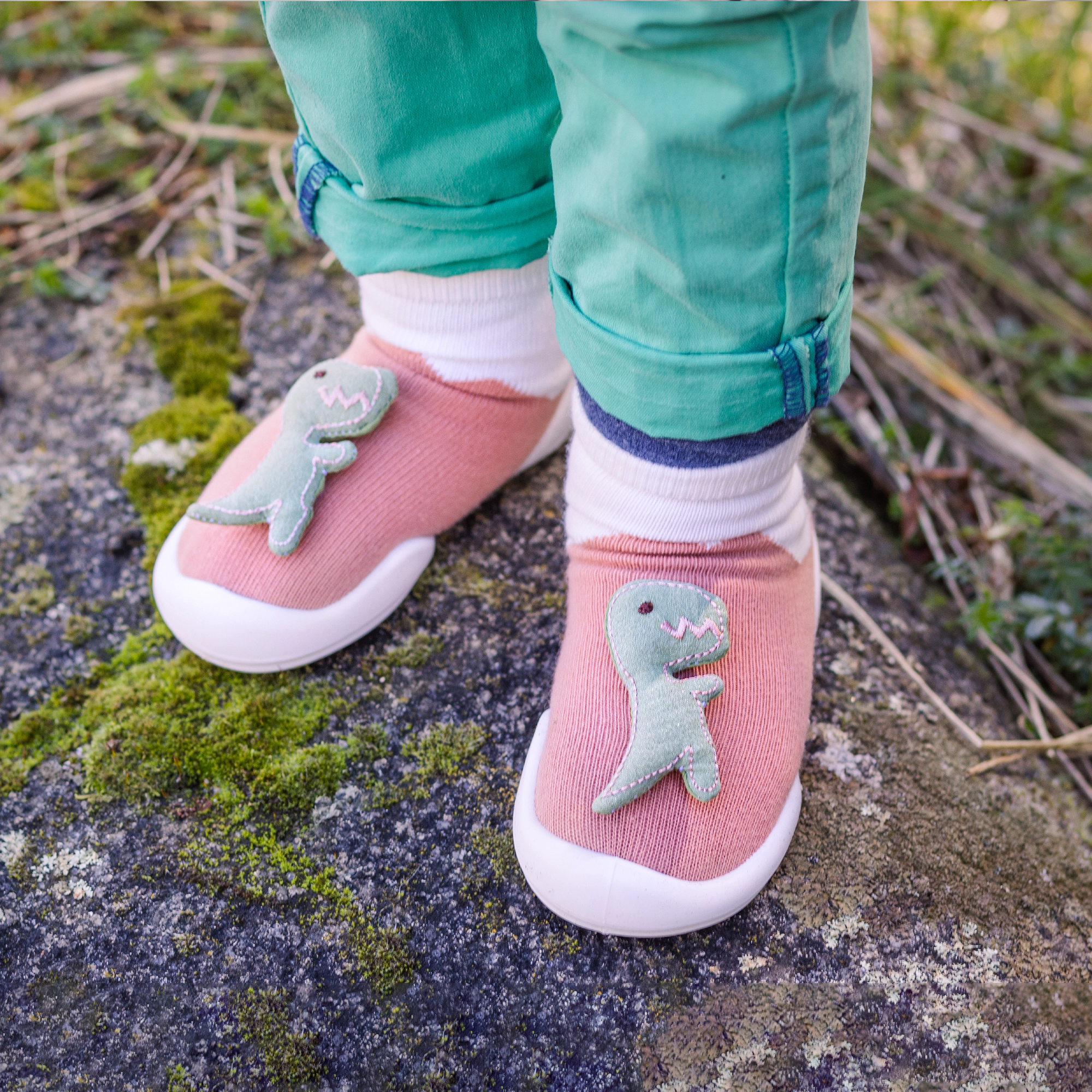 Komuello Toddler Boy First Walk Sock Shoes Tyno