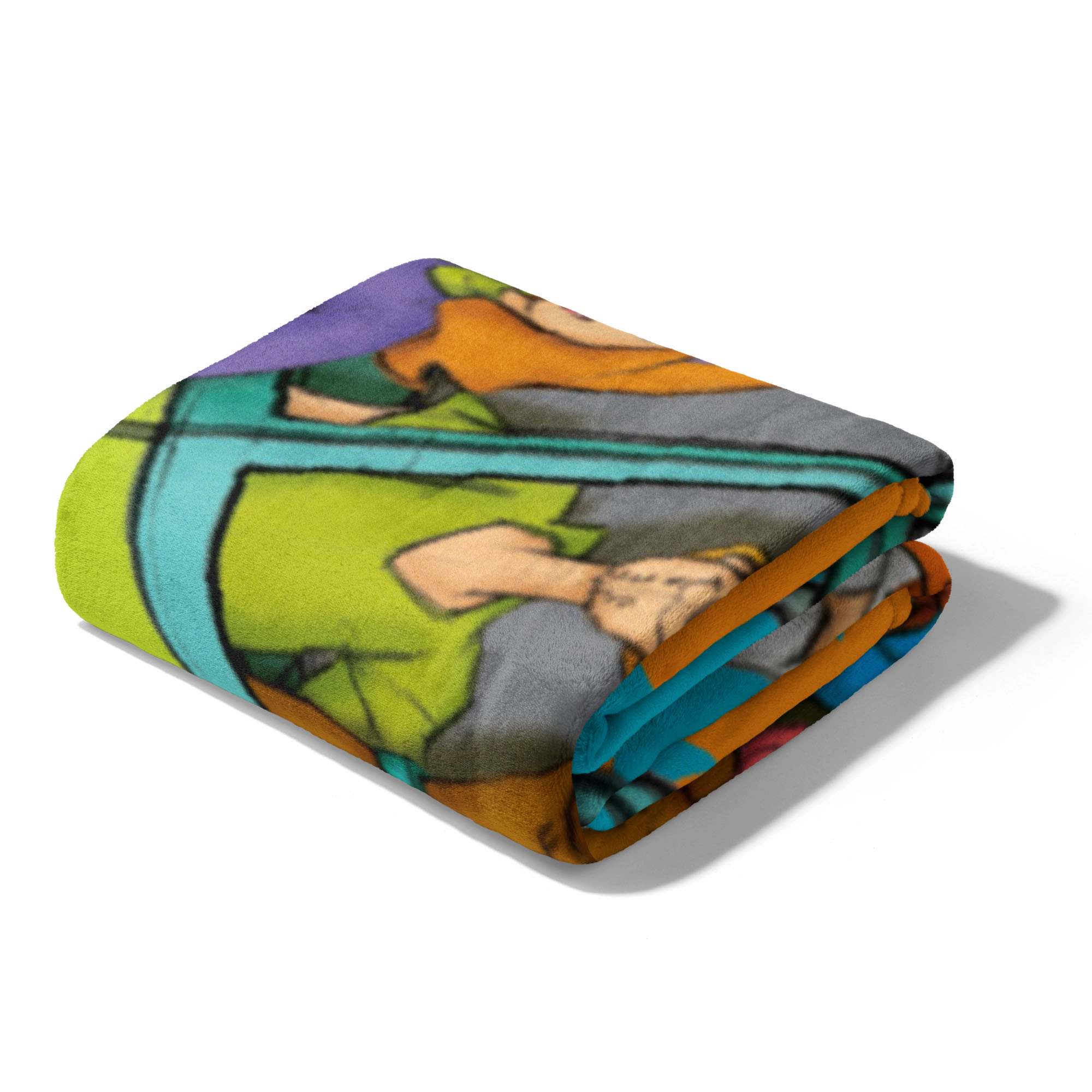 Sweet Home Collection Kids Scooby-Doo Gang Pop Micro Raschel Throw Blanket 46"x60"