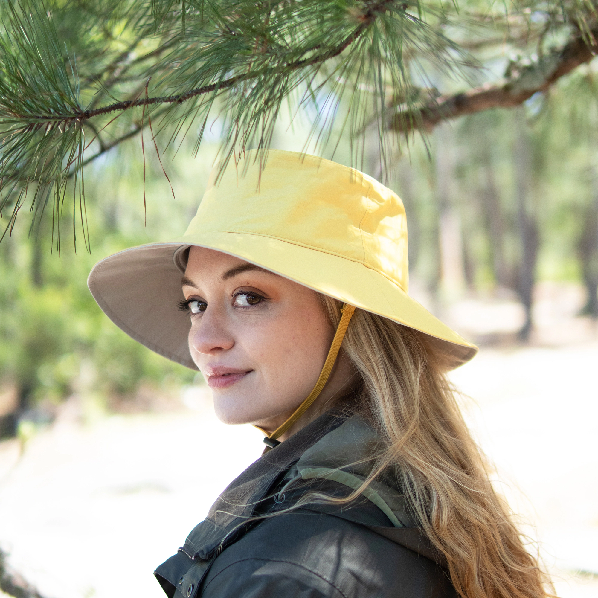 Kanut Sports Kara Bucket Hat - Waterproof Wide-Brim Rain Hat, UPF 50+