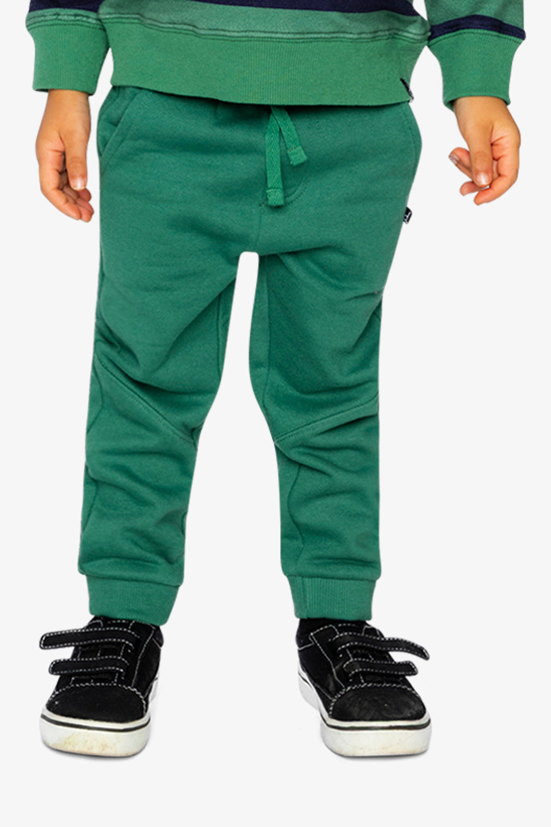 Deux par Boys Fleece Drawstring Adventure Sweatpants with Side Pockets