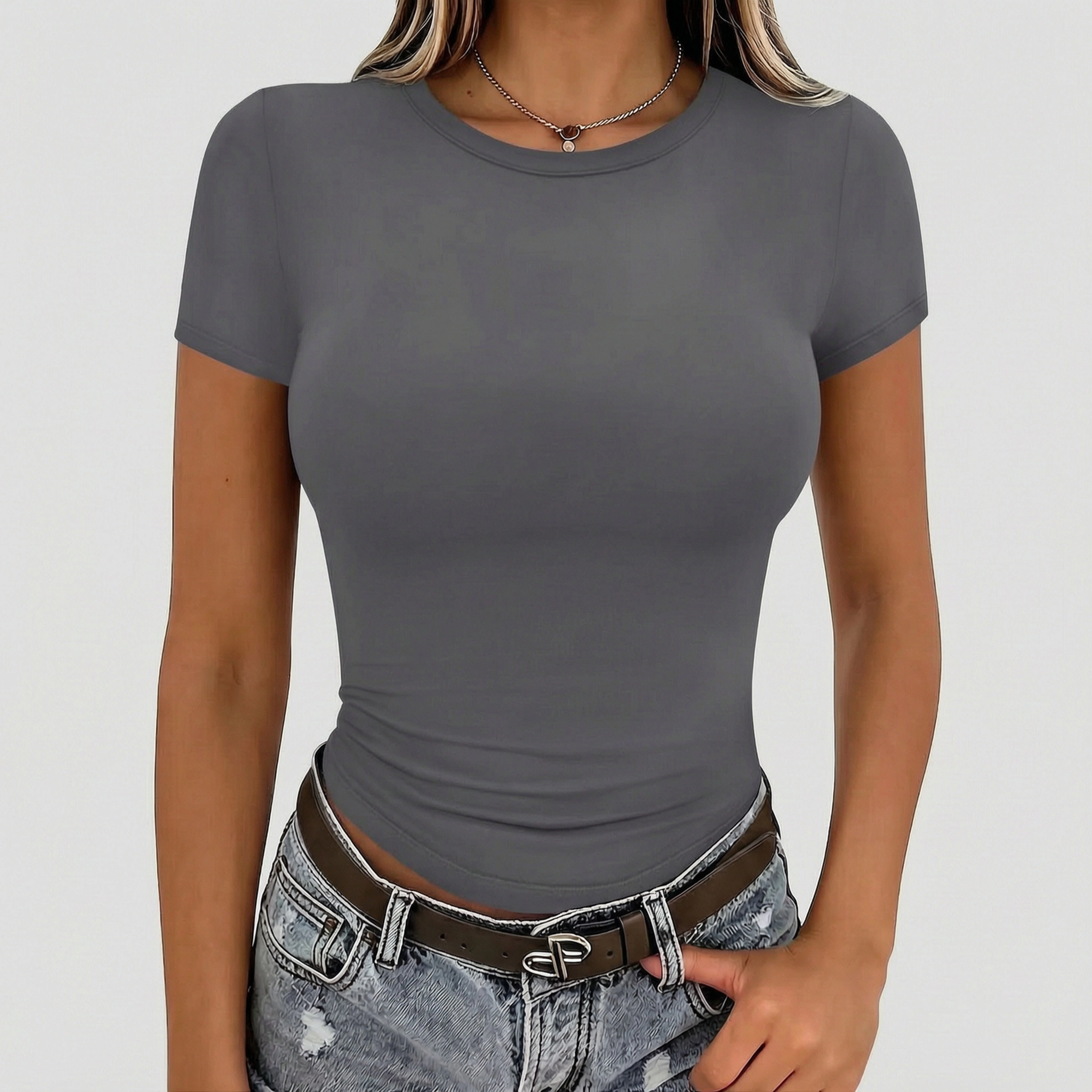 Zeagoo Women's Short Sleeve V-Neck T-Shirt