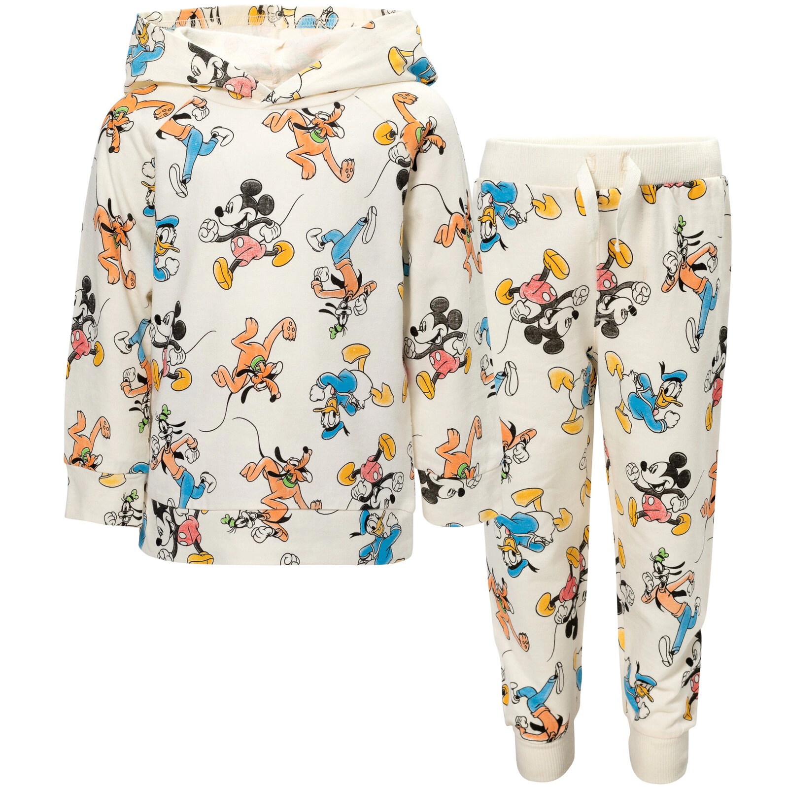 Disney Mickey Mouse Boys' Fleece 2-Piece Hoodie and Joggers Set