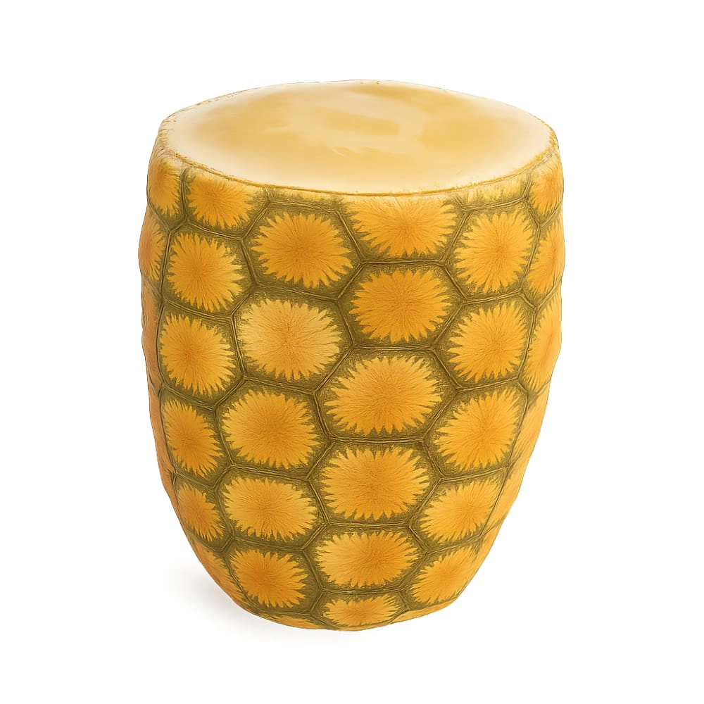 WOW PIONEER Compact Resin Patio Stool