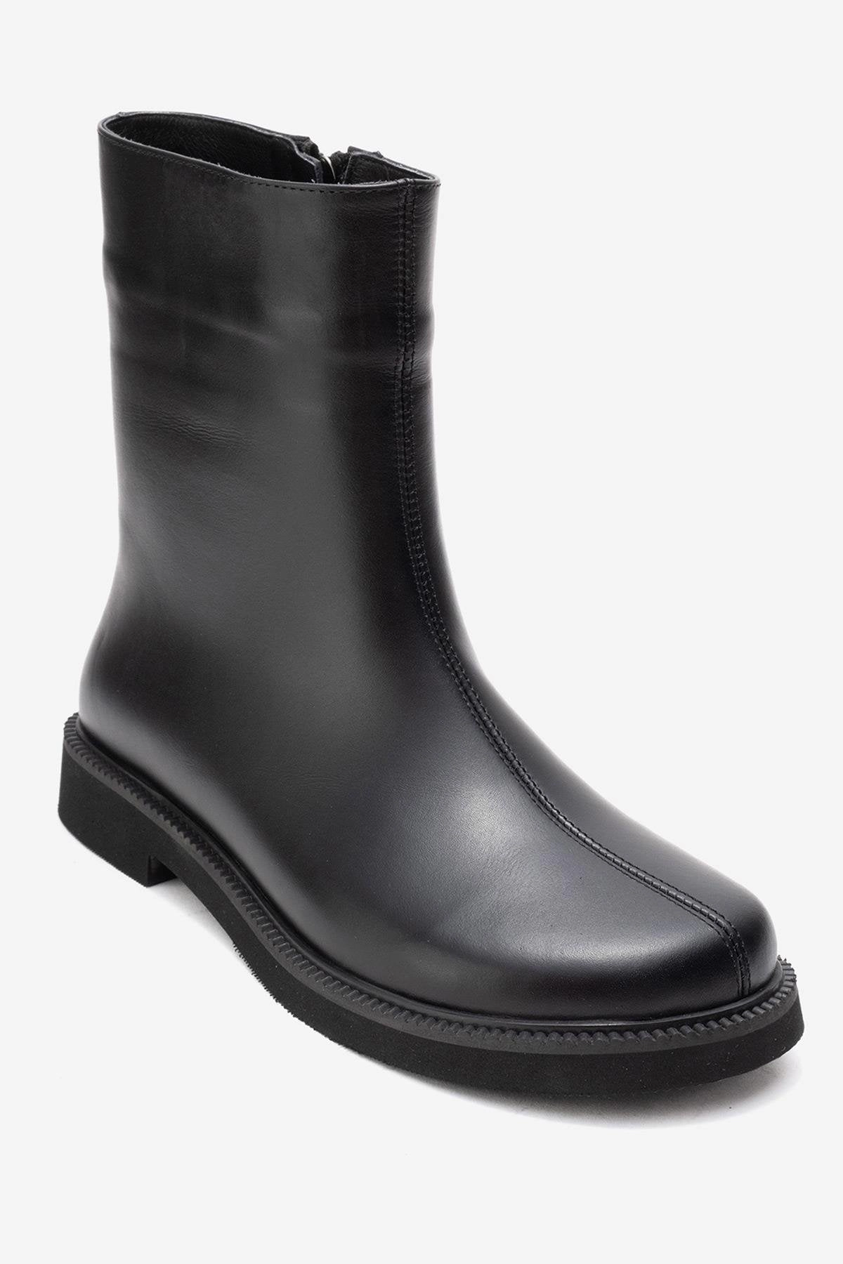 Forever & Always Womens Lucano Leather Ankle Boots