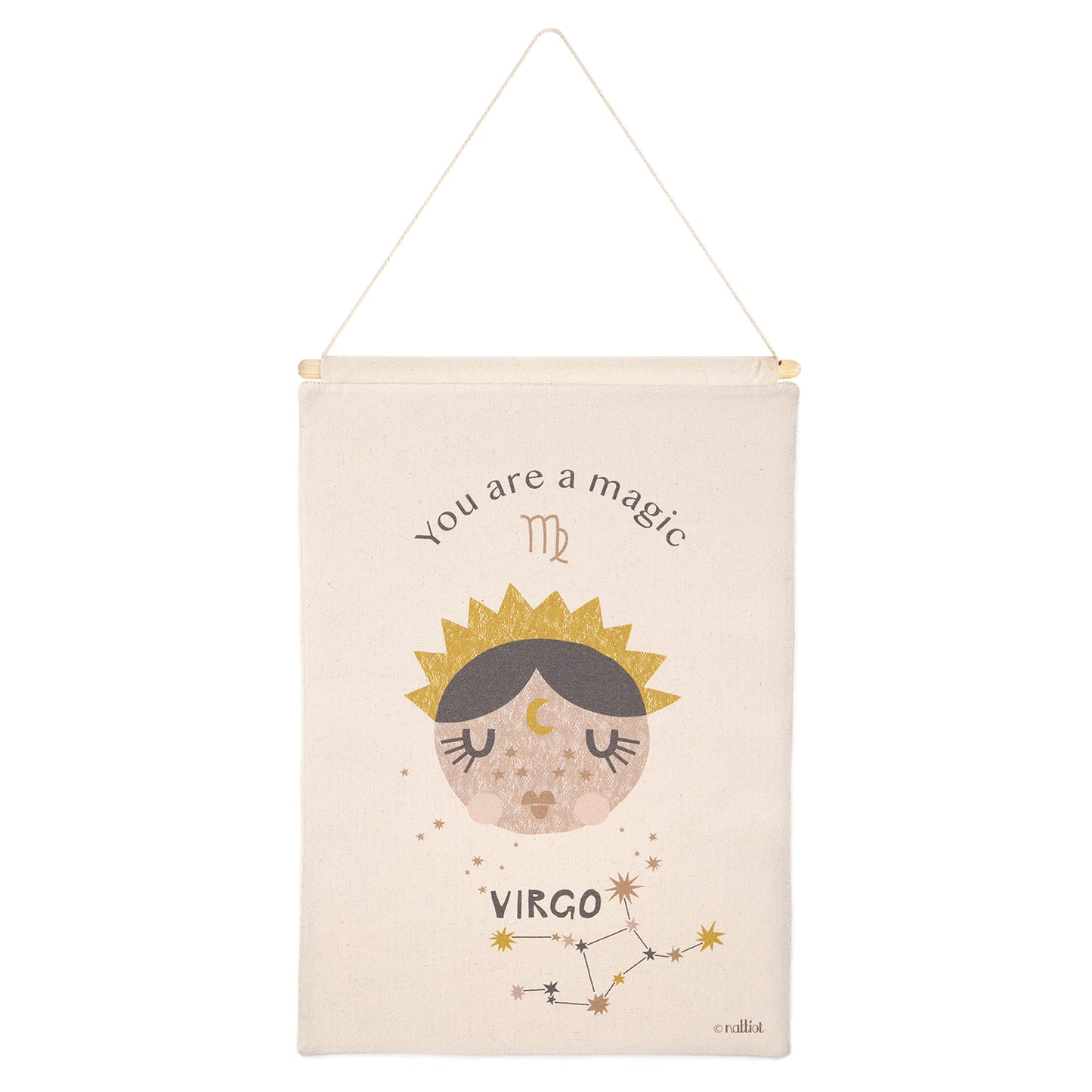 Nattiot Wall Hanging Little Virgo