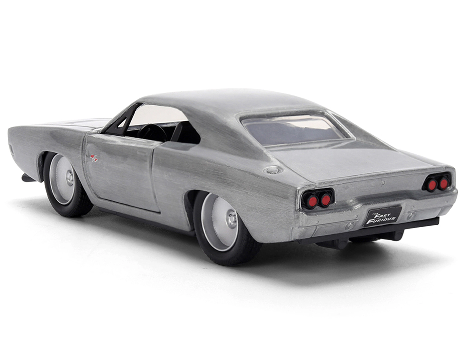 Jada Dom's Dodge Charger R/T Raw Metal "Fast & Furious 7" (2015) Movie 1/32 Diecast Model Car by Jada
