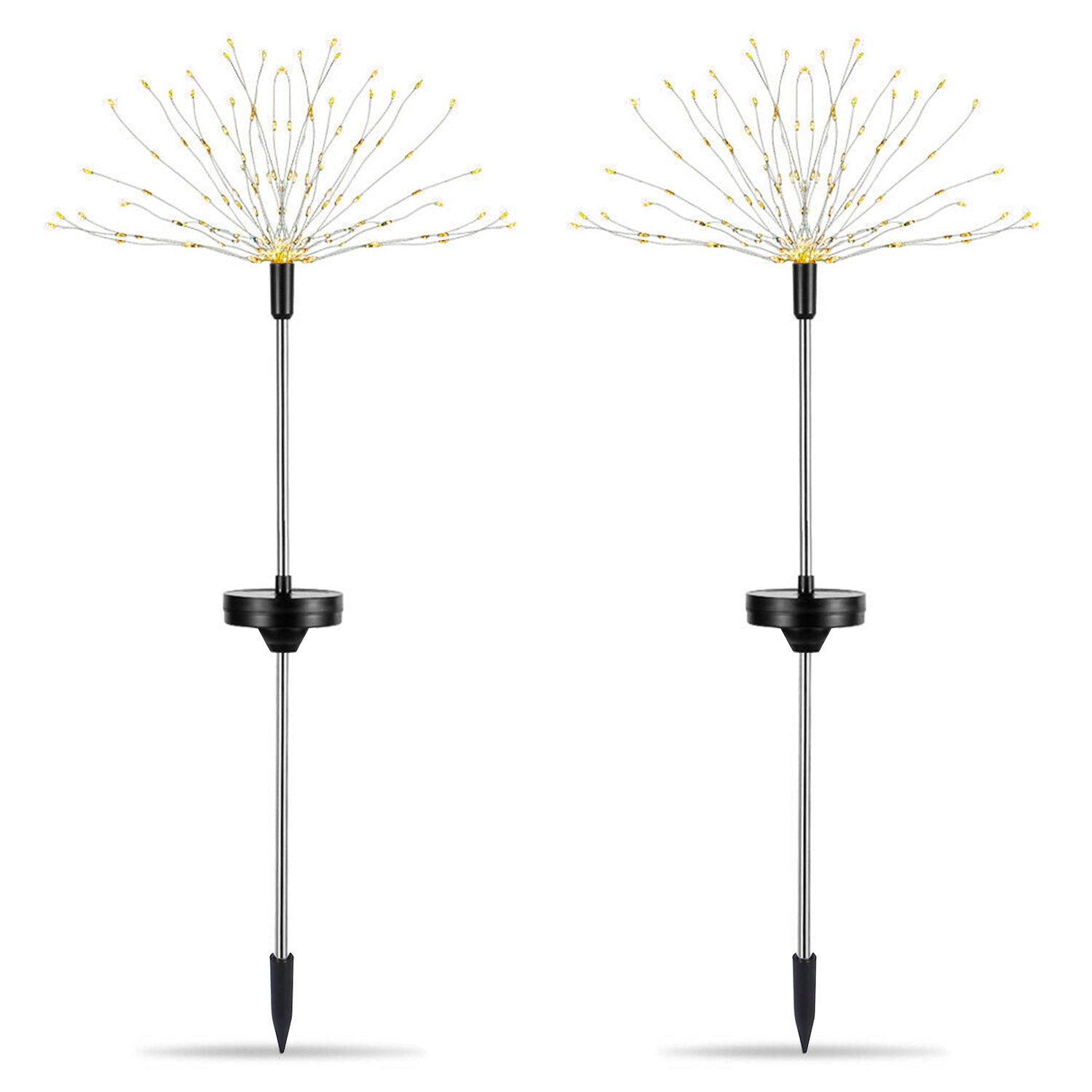 GBruno 2-Piece Solar Starburst Lights With 240 LEDs