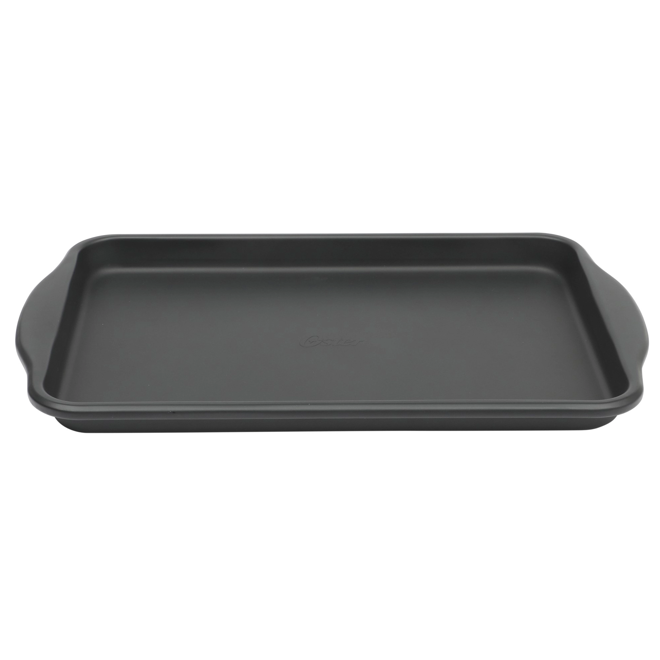 Oster Teston Platinum Collection 15x10 Inch Nonstick Carbon Steel Cookie Sheet in Matte Black