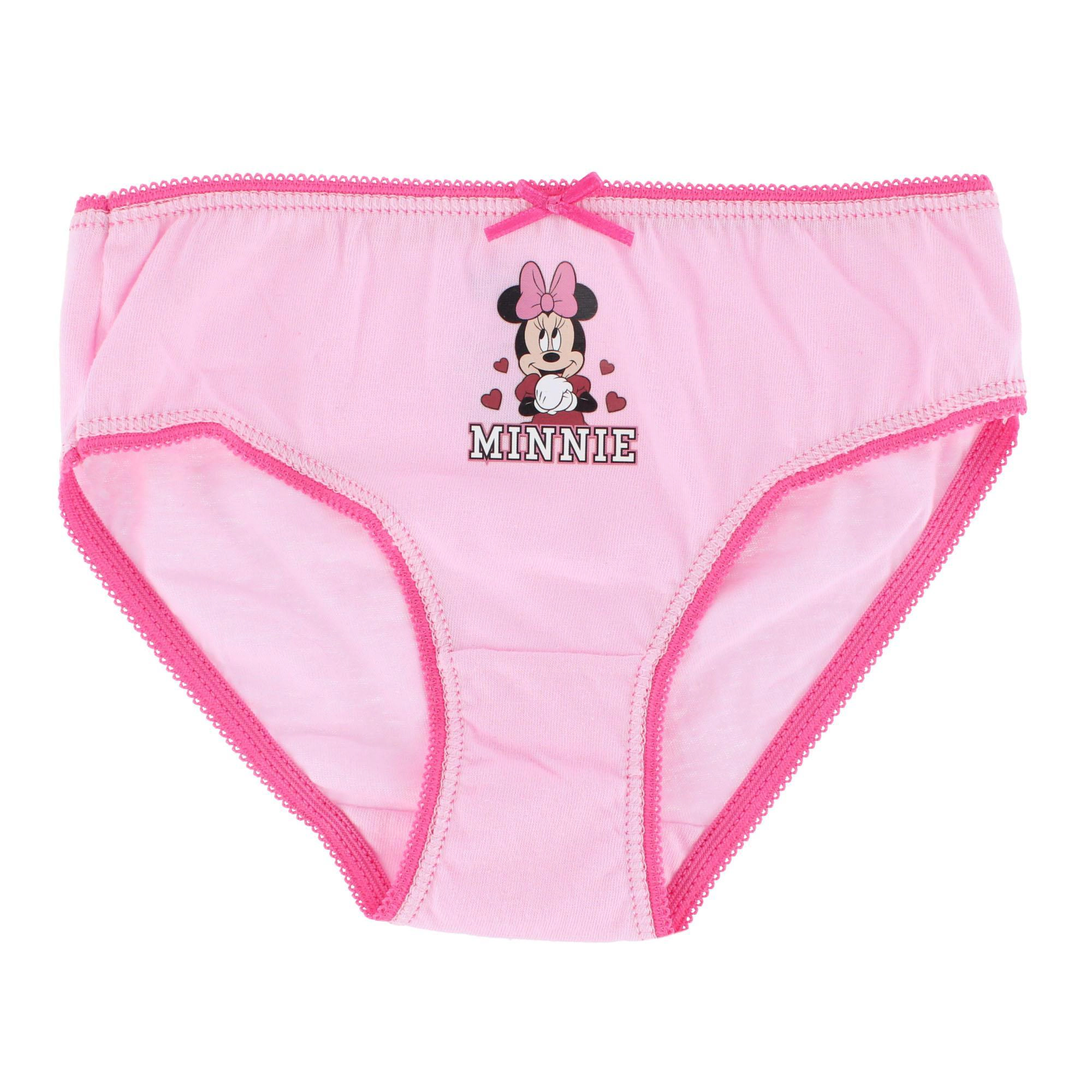 Textiel Trade Girl's Minnie Mouse Briefs (4 Pack)
