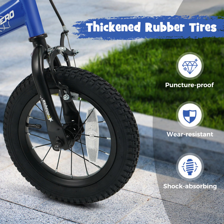 Hivvago Kids Bike with Removable Training Wheels
