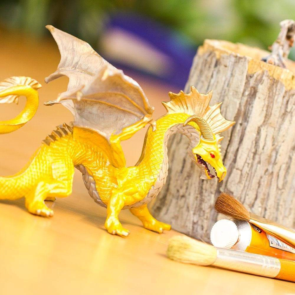 Safari Ltd. - Golden Dragon Kids Toy Figure