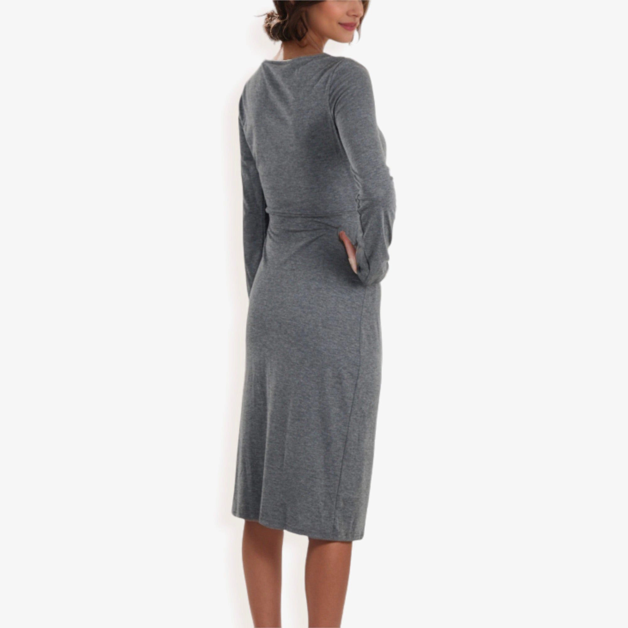 Anna-Kaci Women's Cut-Out Bodycon Midi Dress