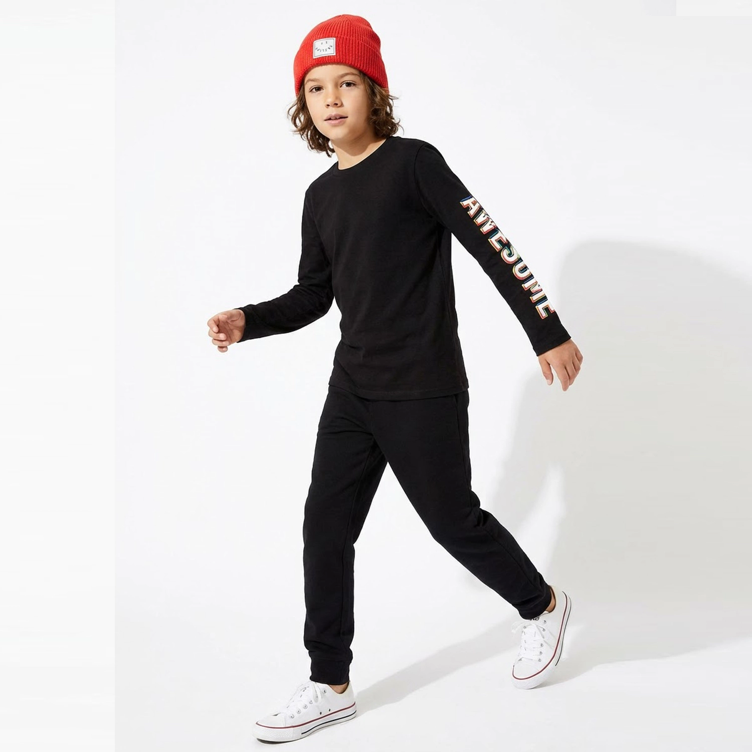 Rockets of Awesome Roa Logo Sleeve Tee for Boys