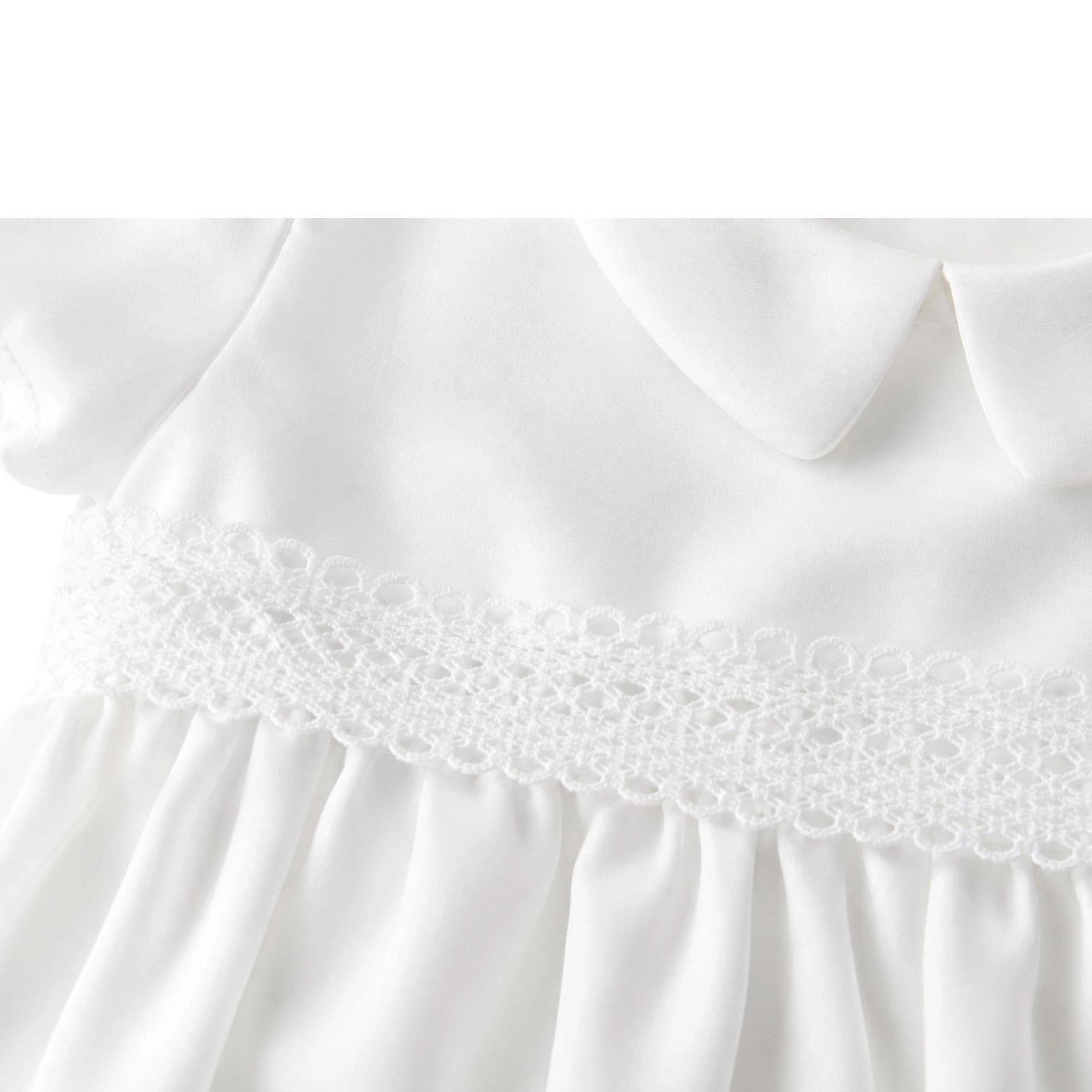 Laurenza's Baby Boys Satin Baptism Christening Romper with Matching Hat