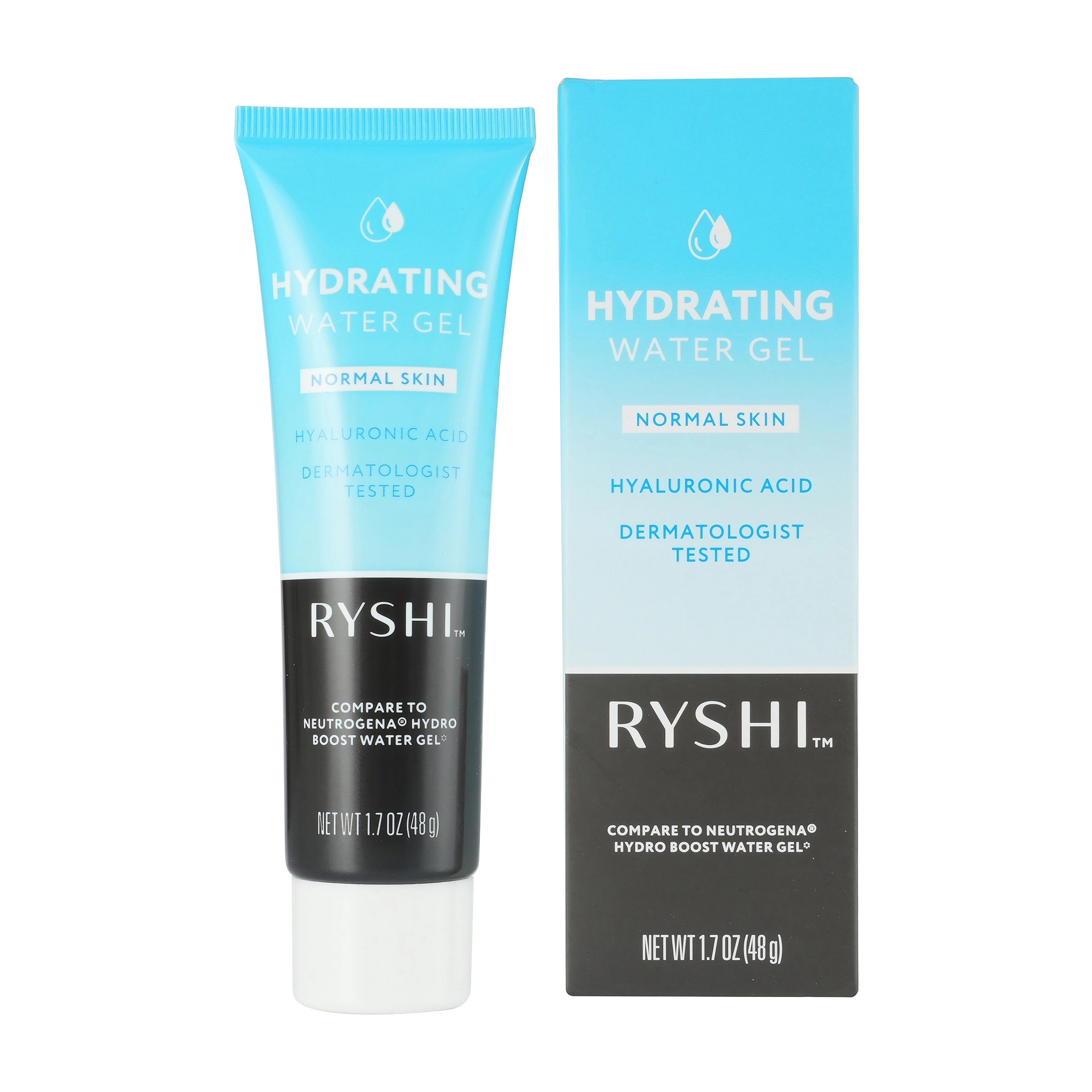 Pursonic Women's Hydrating Skincare Gel Cream with Hyaluronic Acid, Deep Moisture Facial Moisturizer 1.7 Oz