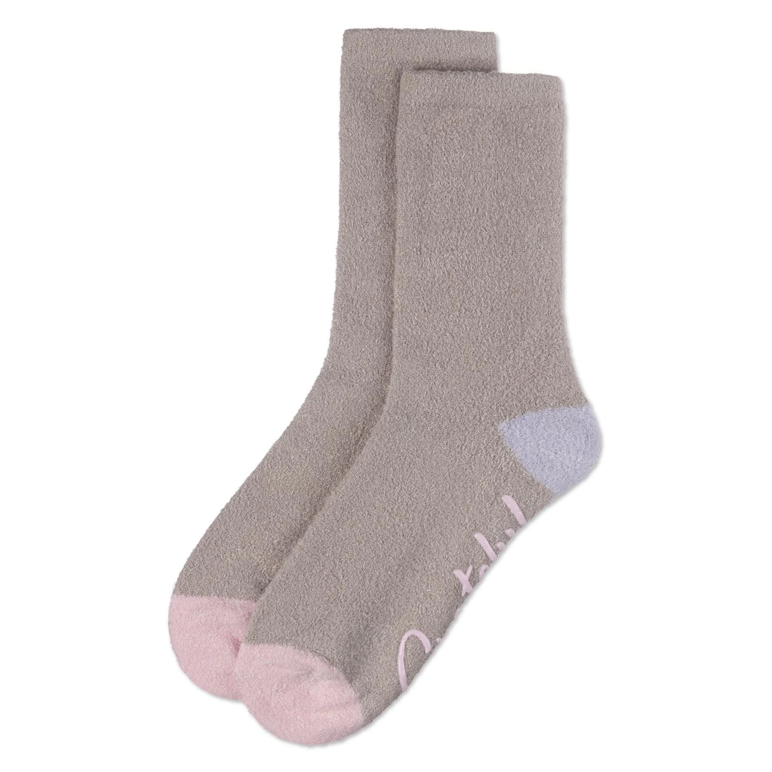 MeMoi Women's Grateful Aloe Infused Crew Socks
