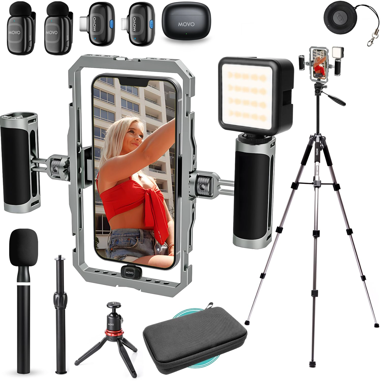 Movo iFilmer-PRO Smartphone Video Rig Kit
