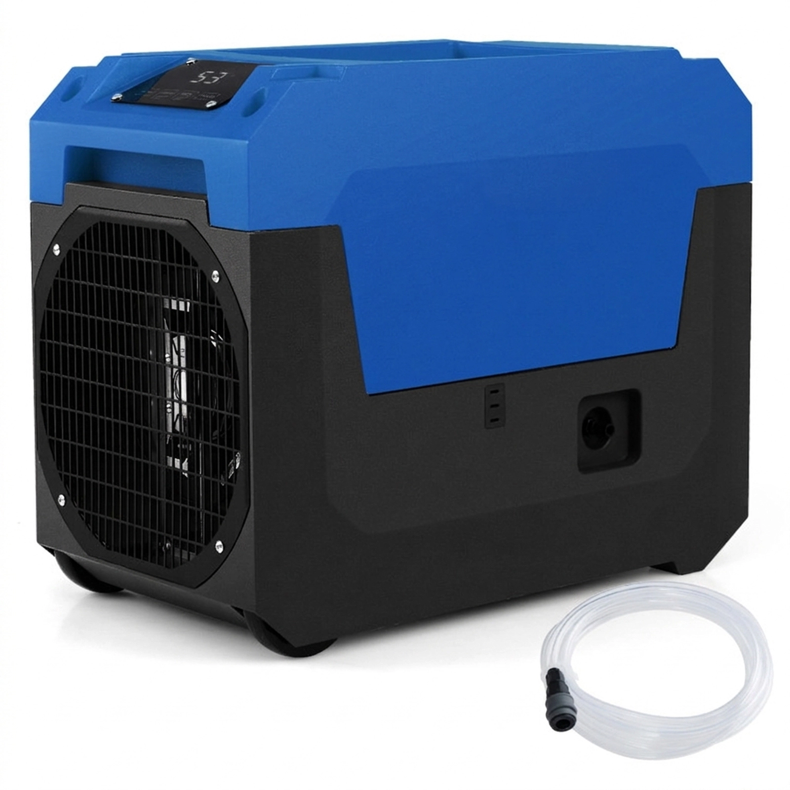 SUGIFT Blue 1800-Sq-Ft 140-Pint Commercial Dehumidifier with Pump and Drain Hose 22-in W 12-in D 18-in H