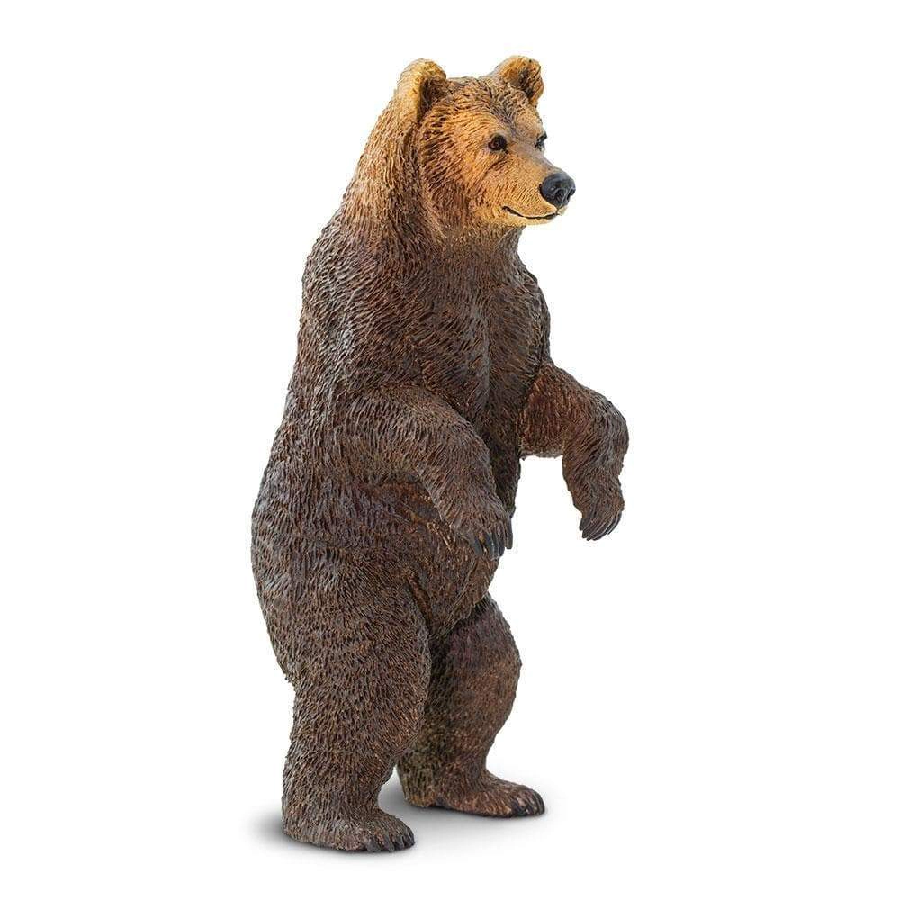 Safari Ltd. - Grizzly Bear Kids Toy Figure